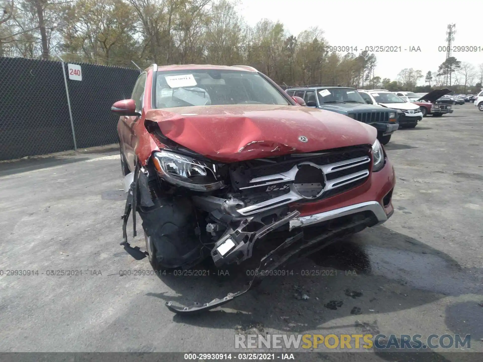 6 Photograph of a damaged car WDC0G4JB6KF528087 MERCEDES-BENZ GLC 2019