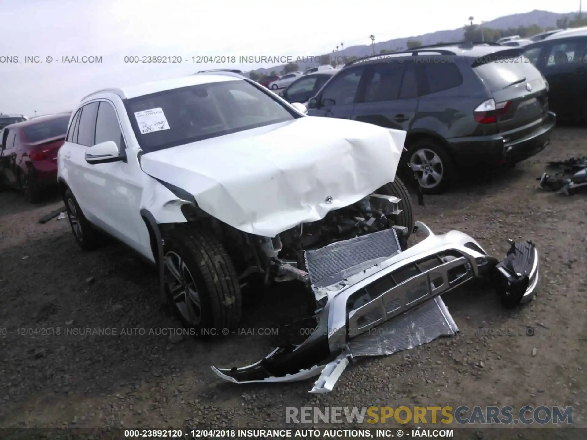 1 Photograph of a damaged car WDC0G4JB6KV125149 MERCEDES-BENZ GLC 2019