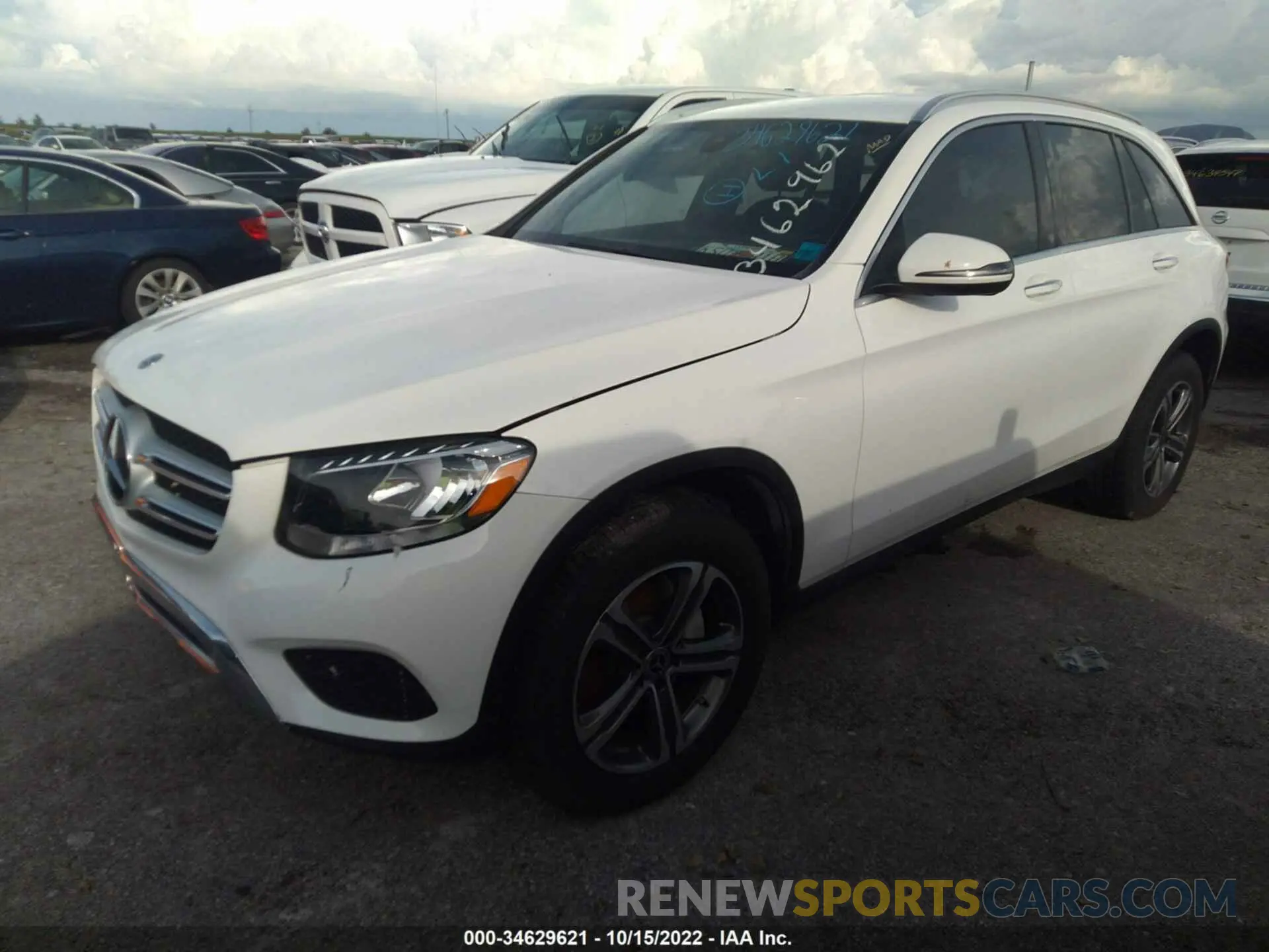 2 Photograph of a damaged car WDC0G4JB6KV142789 MERCEDES-BENZ GLC 2019