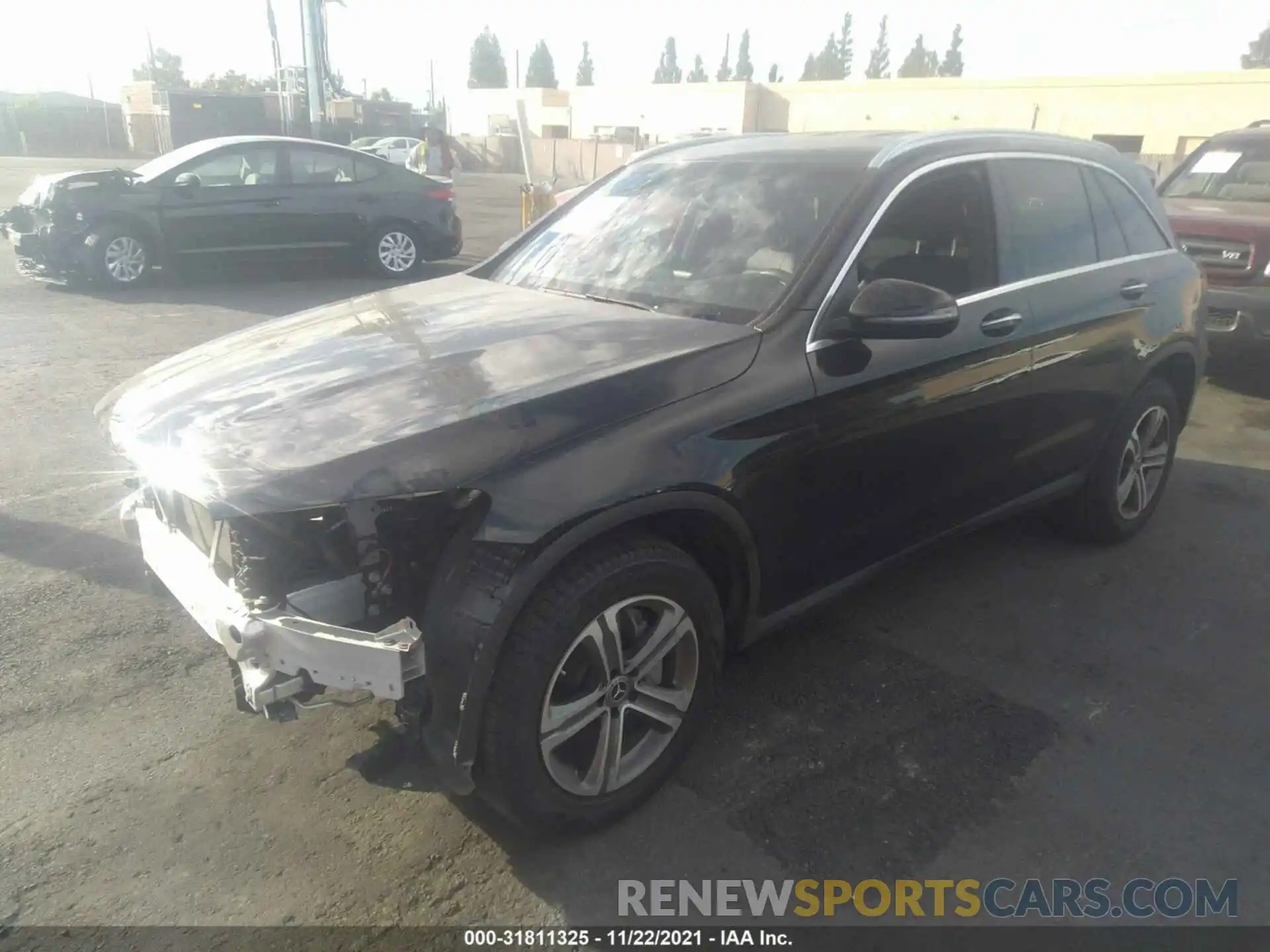 2 Photograph of a damaged car WDC0G4JB6KV178806 MERCEDES-BENZ GLC 2019