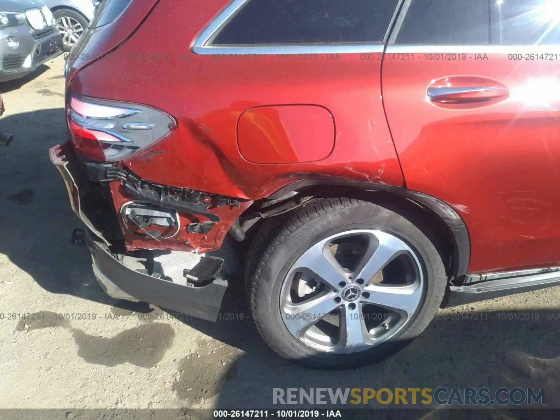 6 Photograph of a damaged car WDC0G4JB7KF530575 MERCEDES-BENZ GLC 2019