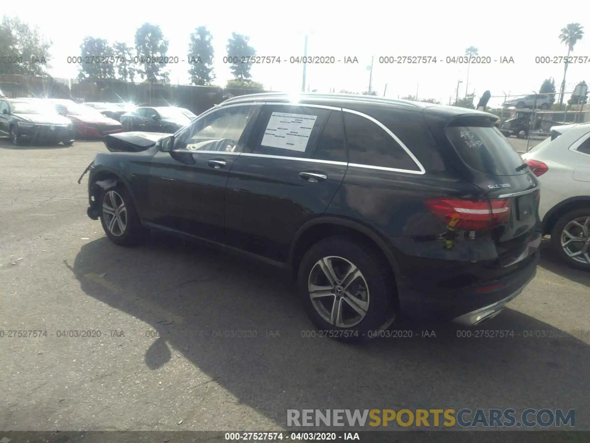 3 Photograph of a damaged car WDC0G4JB8K1002458 MERCEDES-BENZ GLC 2019