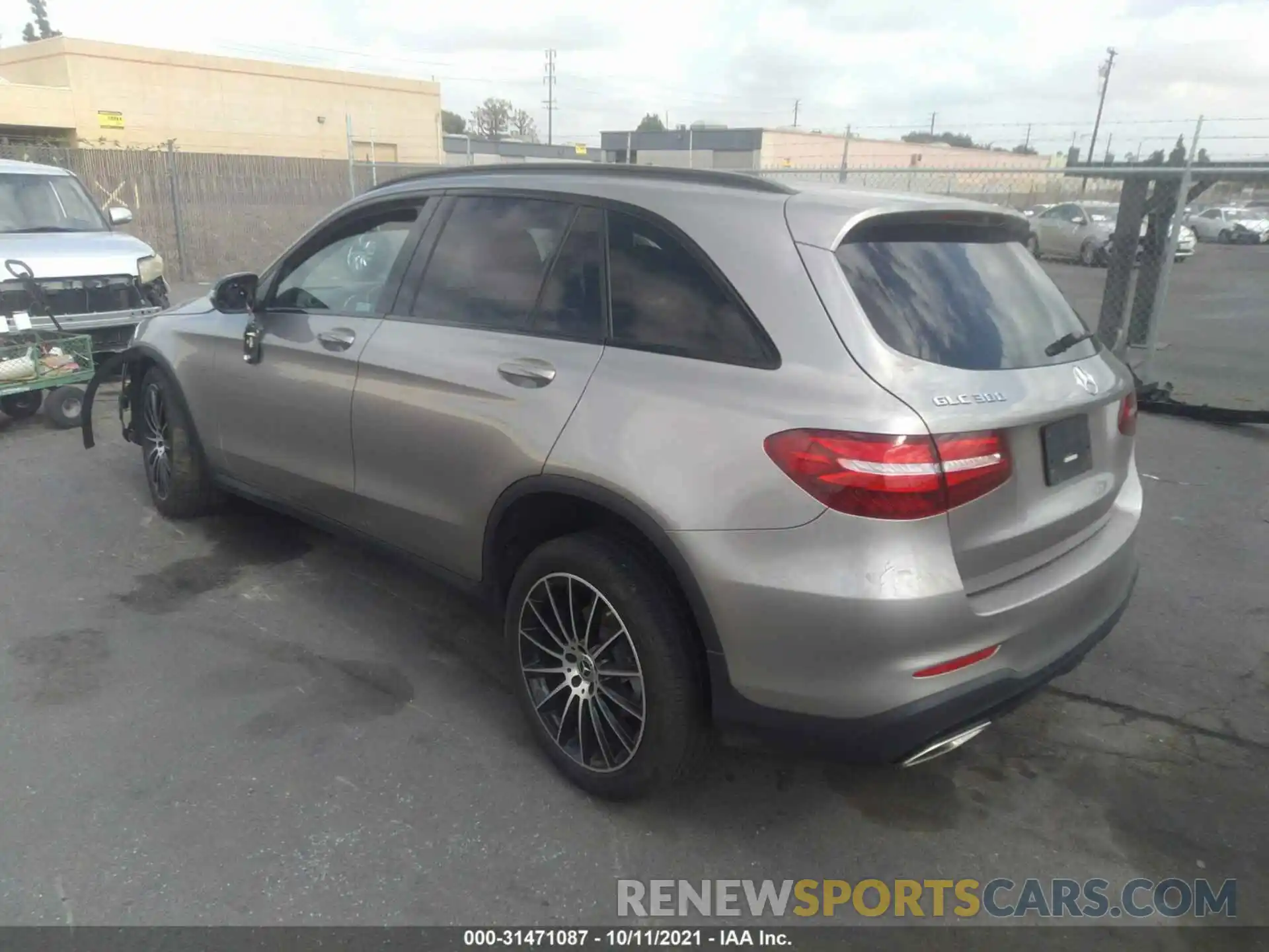 3 Photograph of a damaged car WDC0G4JB8KV170691 MERCEDES-BENZ GLC 2019