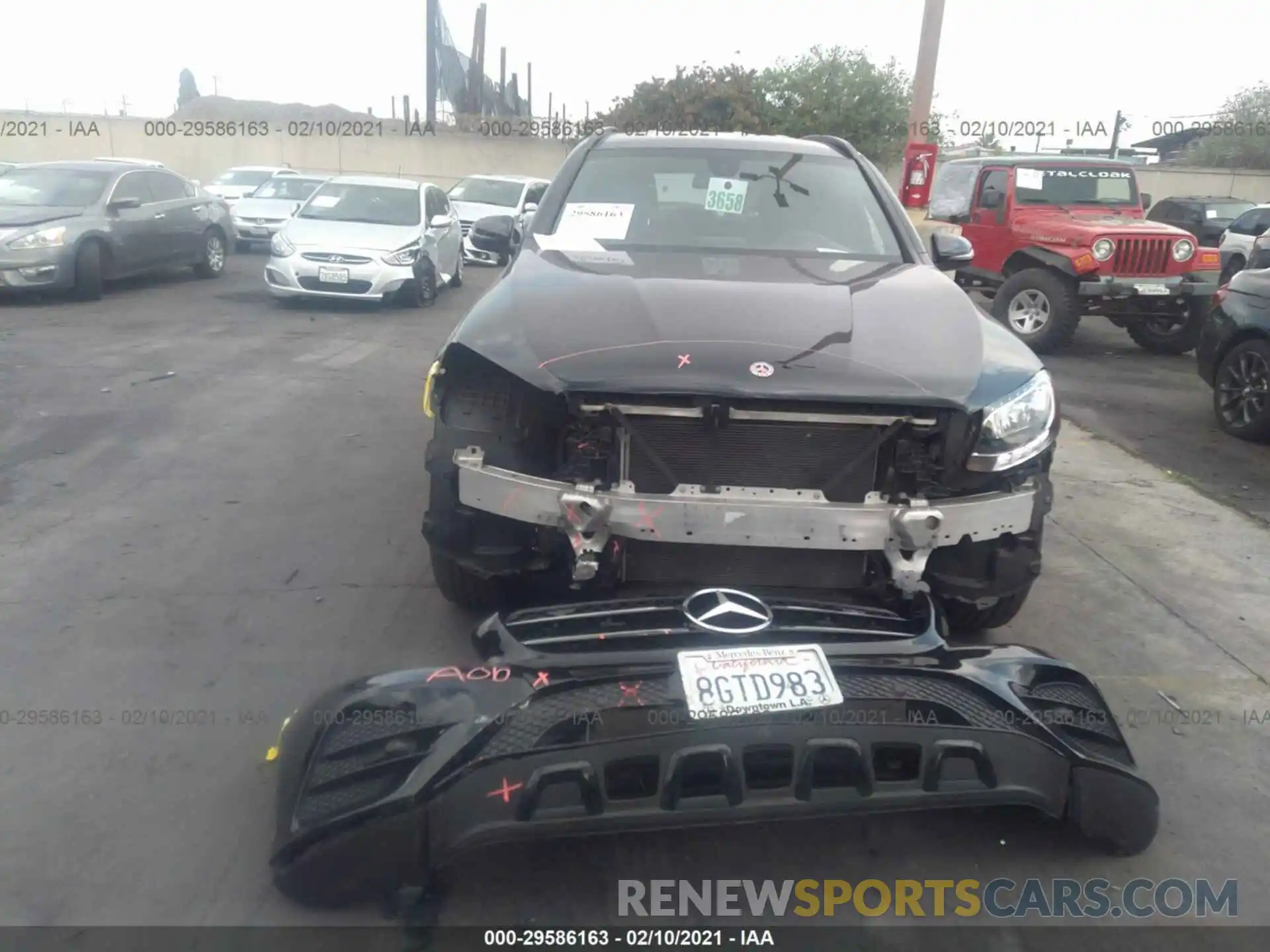 6 Photograph of a damaged car WDC0G4JBXKV142973 MERCEDES-BENZ GLC 2019