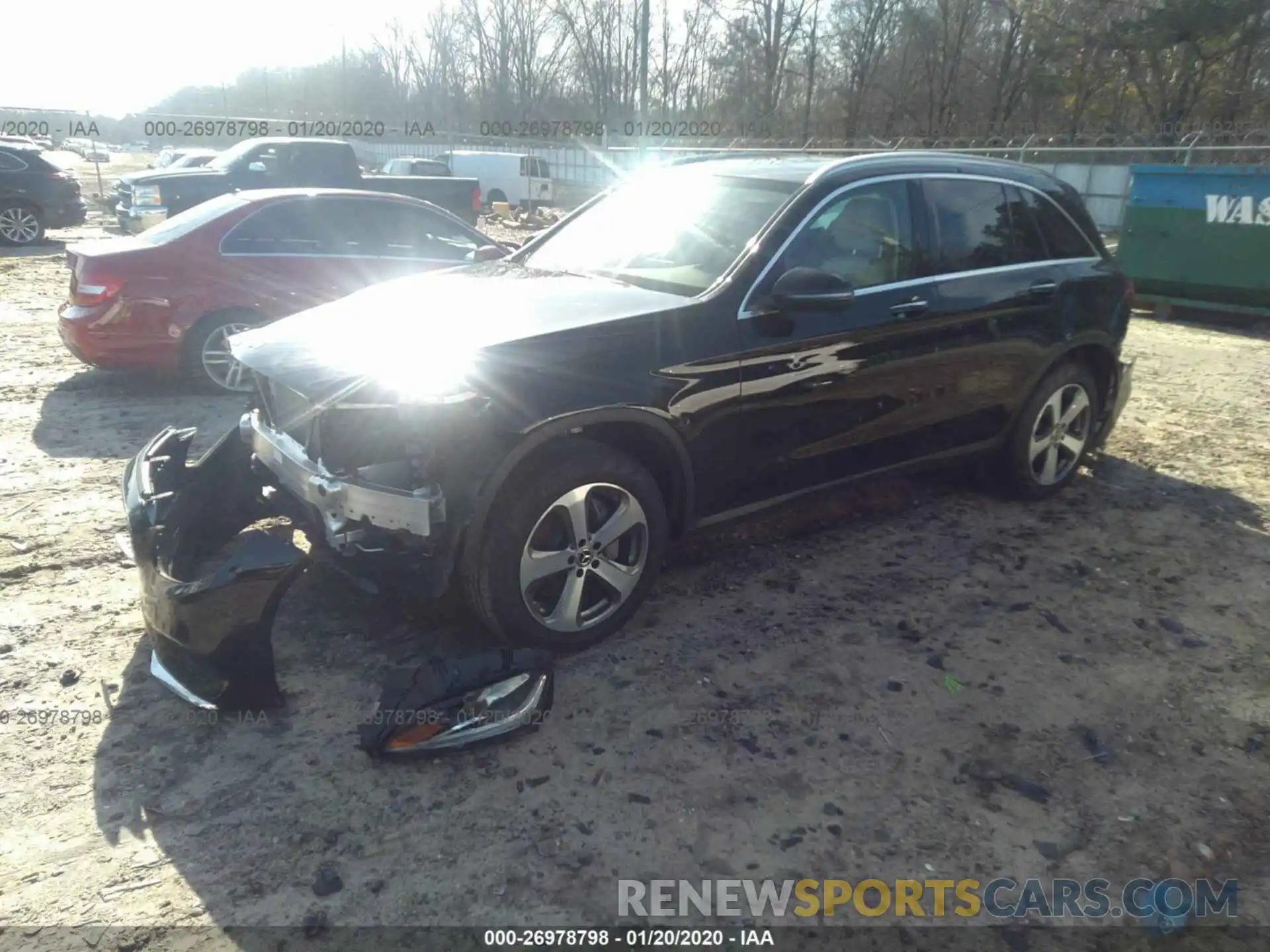 2 Photograph of a damaged car WDC0G4JBXKV162169 MERCEDES-BENZ GLC 2019