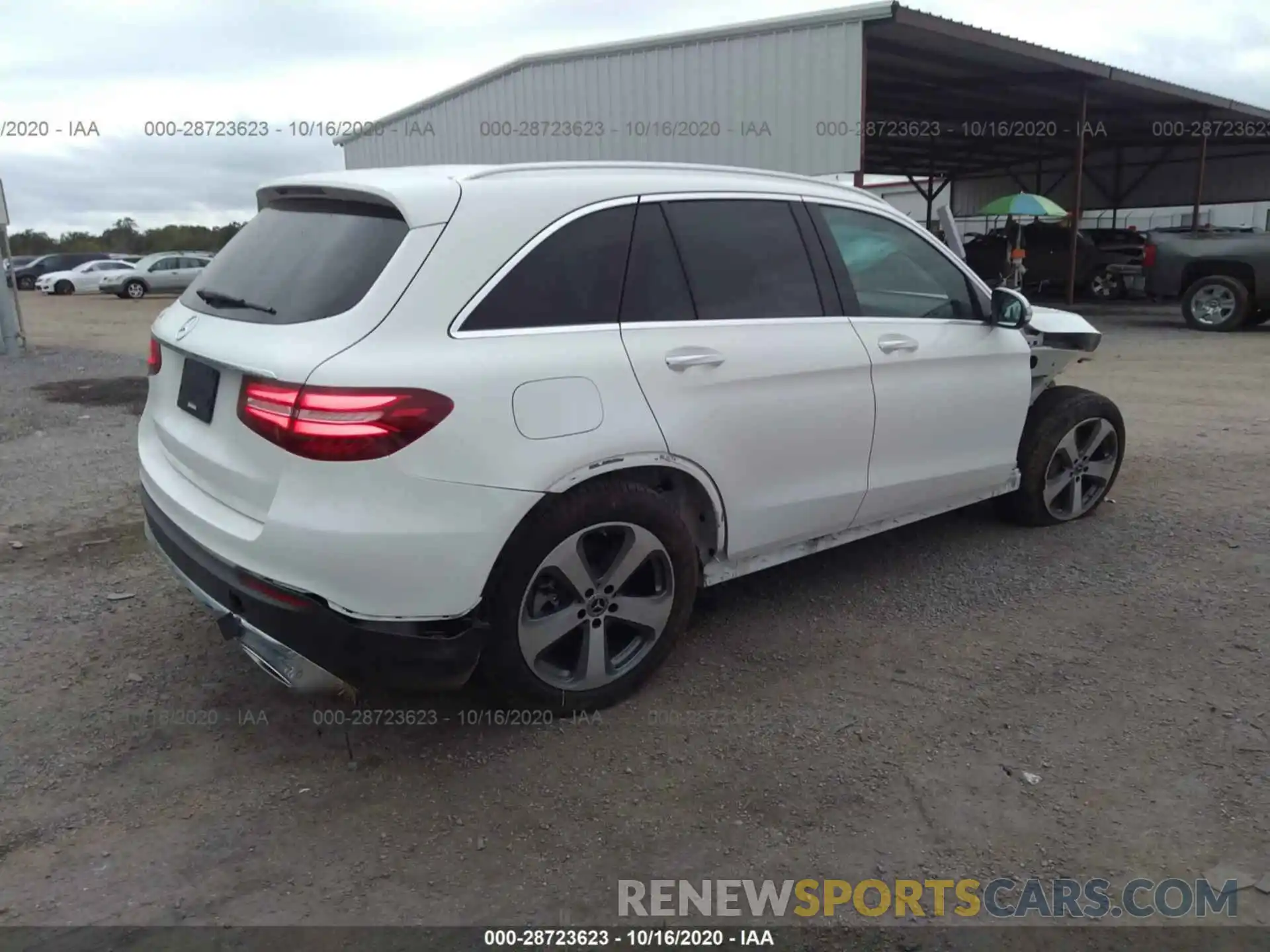 4 Photograph of a damaged car WDC0G4JBXKV168814 MERCEDES-BENZ GLC 2019