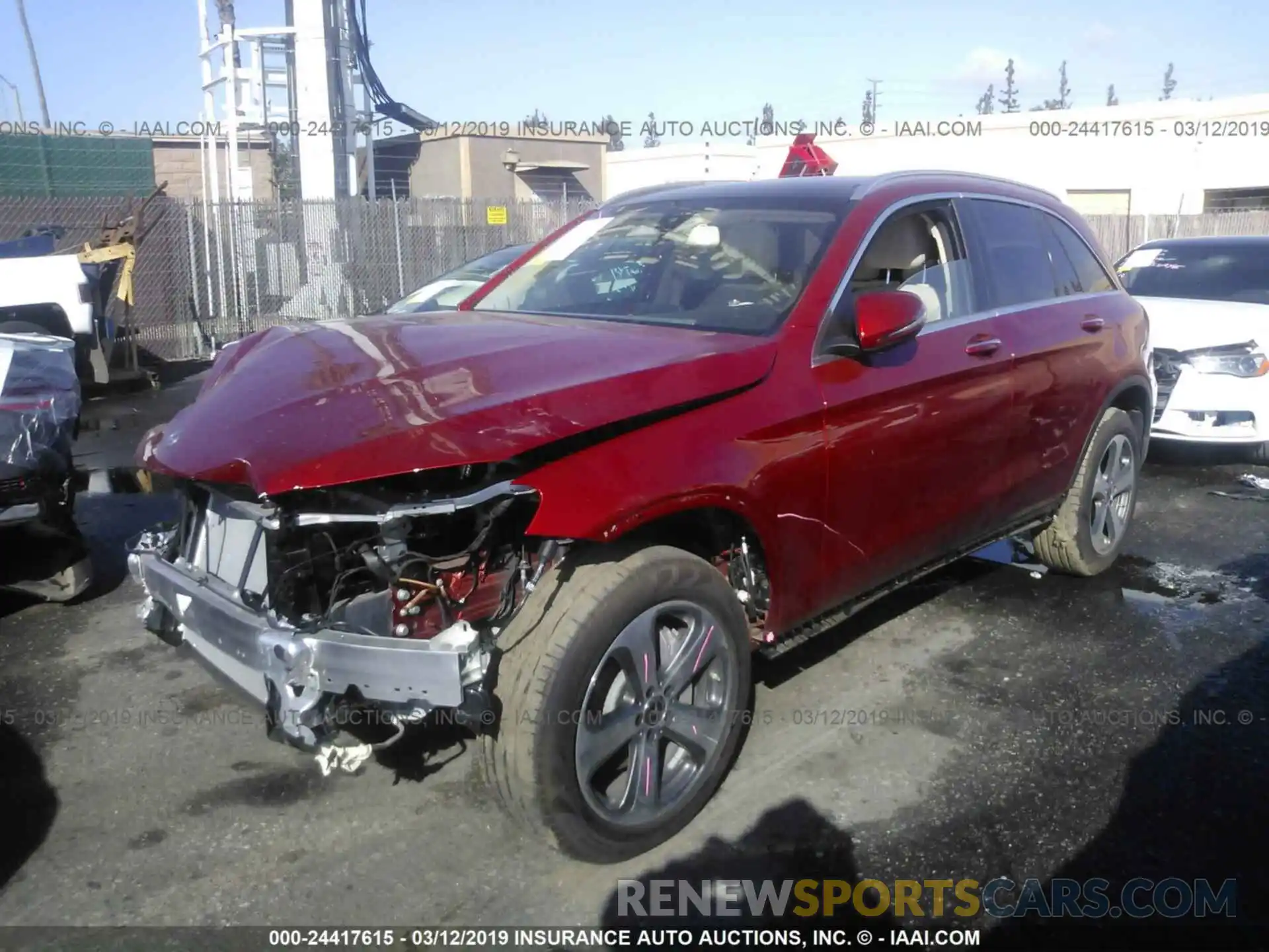 2 Photograph of a damaged car WDC0G4KB0KV118289 MERCEDES-BENZ GLC 2019