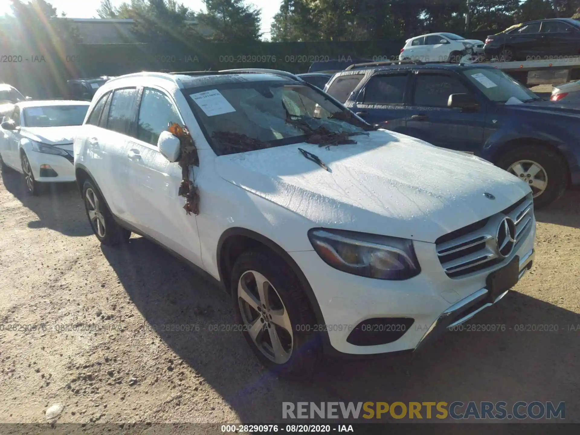 1 Photograph of a damaged car WDC0G4KB0KV162390 MERCEDES-BENZ GLC 2019