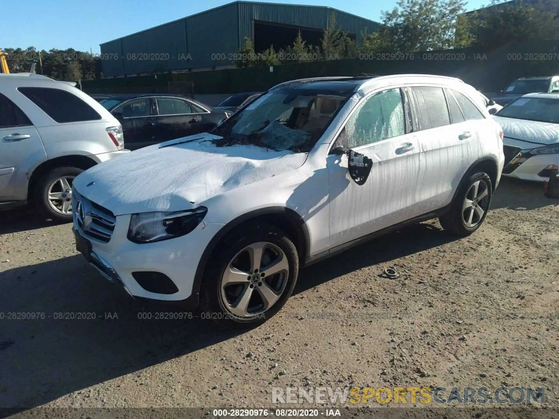 2 Photograph of a damaged car WDC0G4KB0KV162390 MERCEDES-BENZ GLC 2019