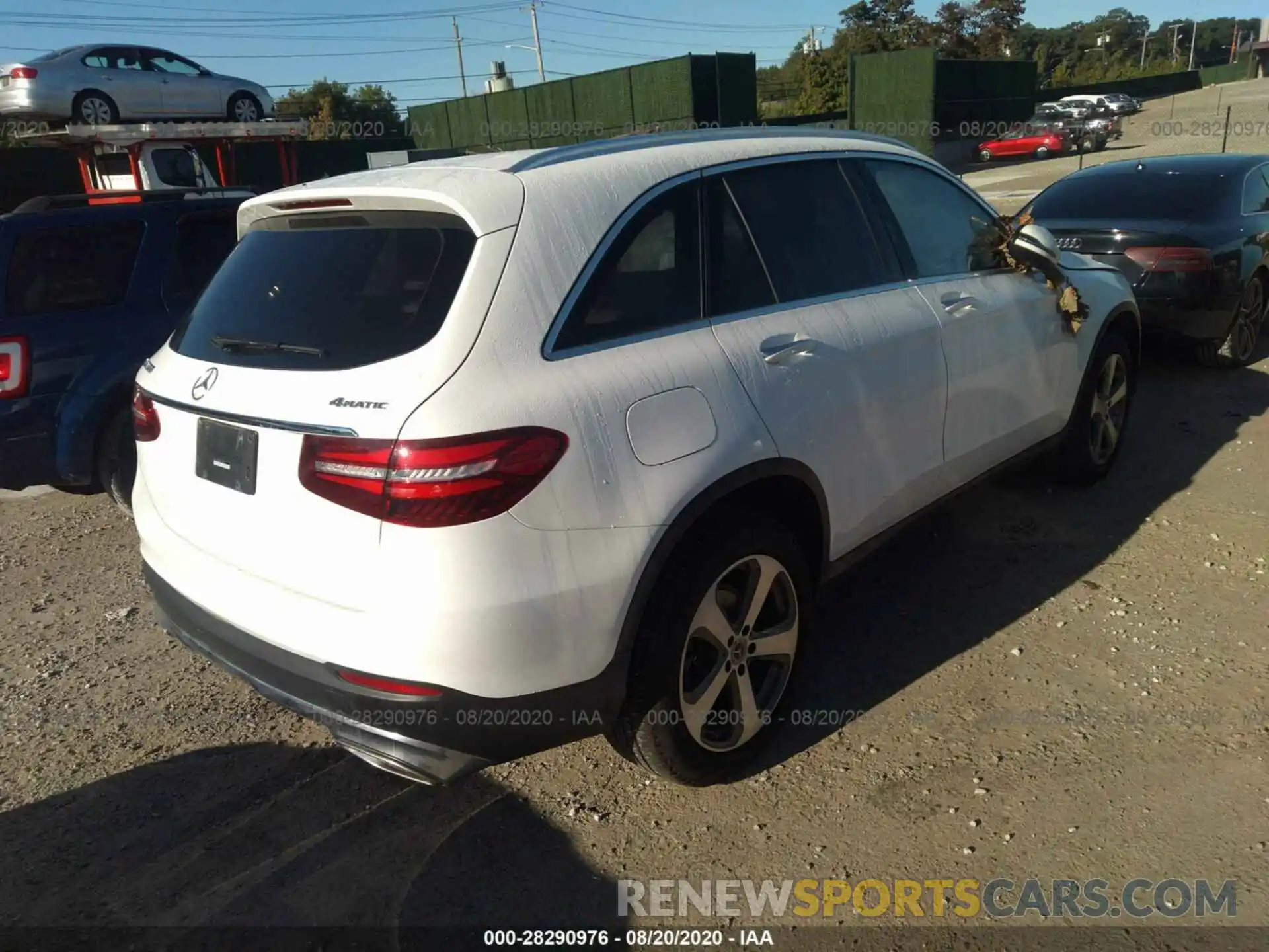 4 Photograph of a damaged car WDC0G4KB0KV162390 MERCEDES-BENZ GLC 2019