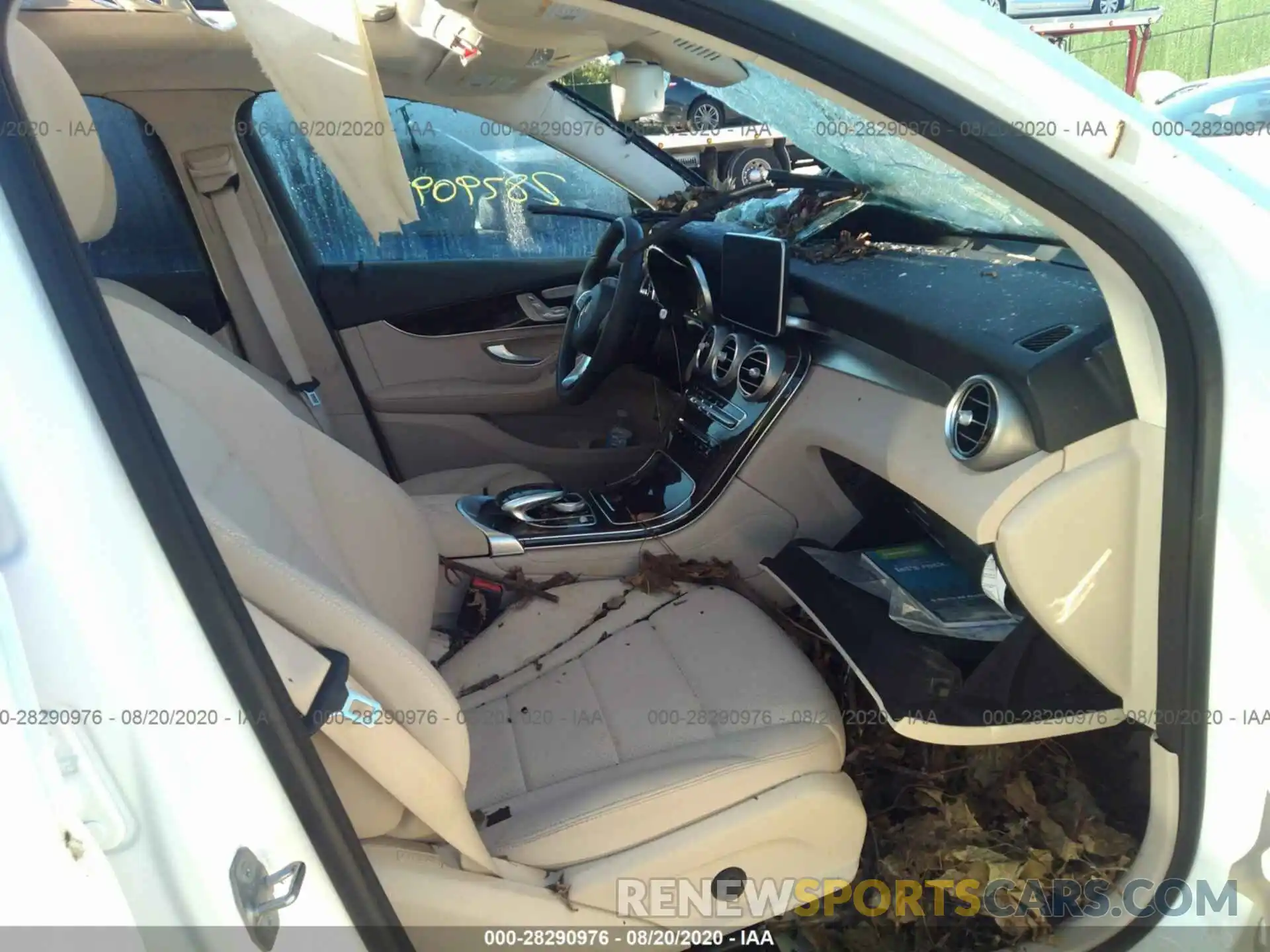 5 Photograph of a damaged car WDC0G4KB0KV162390 MERCEDES-BENZ GLC 2019