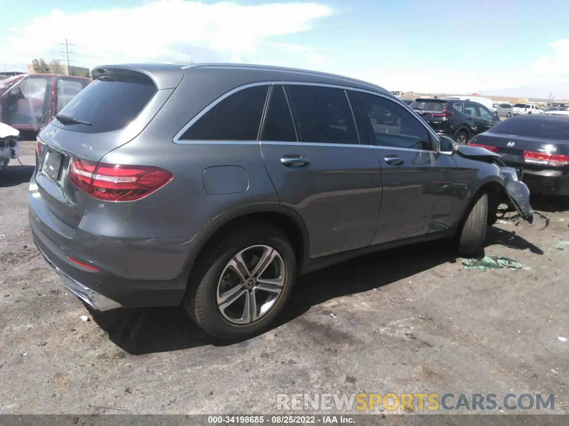 4 Photograph of a damaged car WDC0G4KB0KV177178 MERCEDES-BENZ GLC 2019