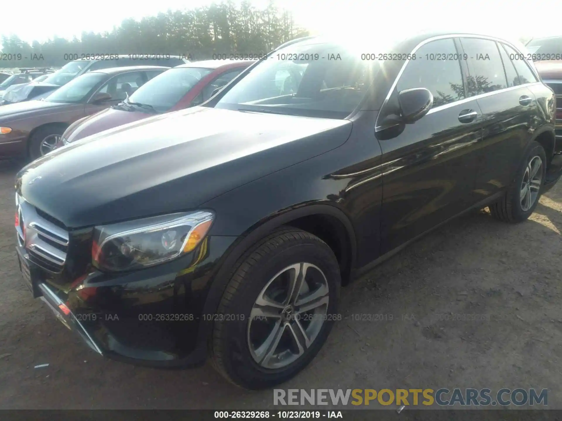 2 Photograph of a damaged car WDC0G4KB1KV165654 MERCEDES-BENZ GLC 2019