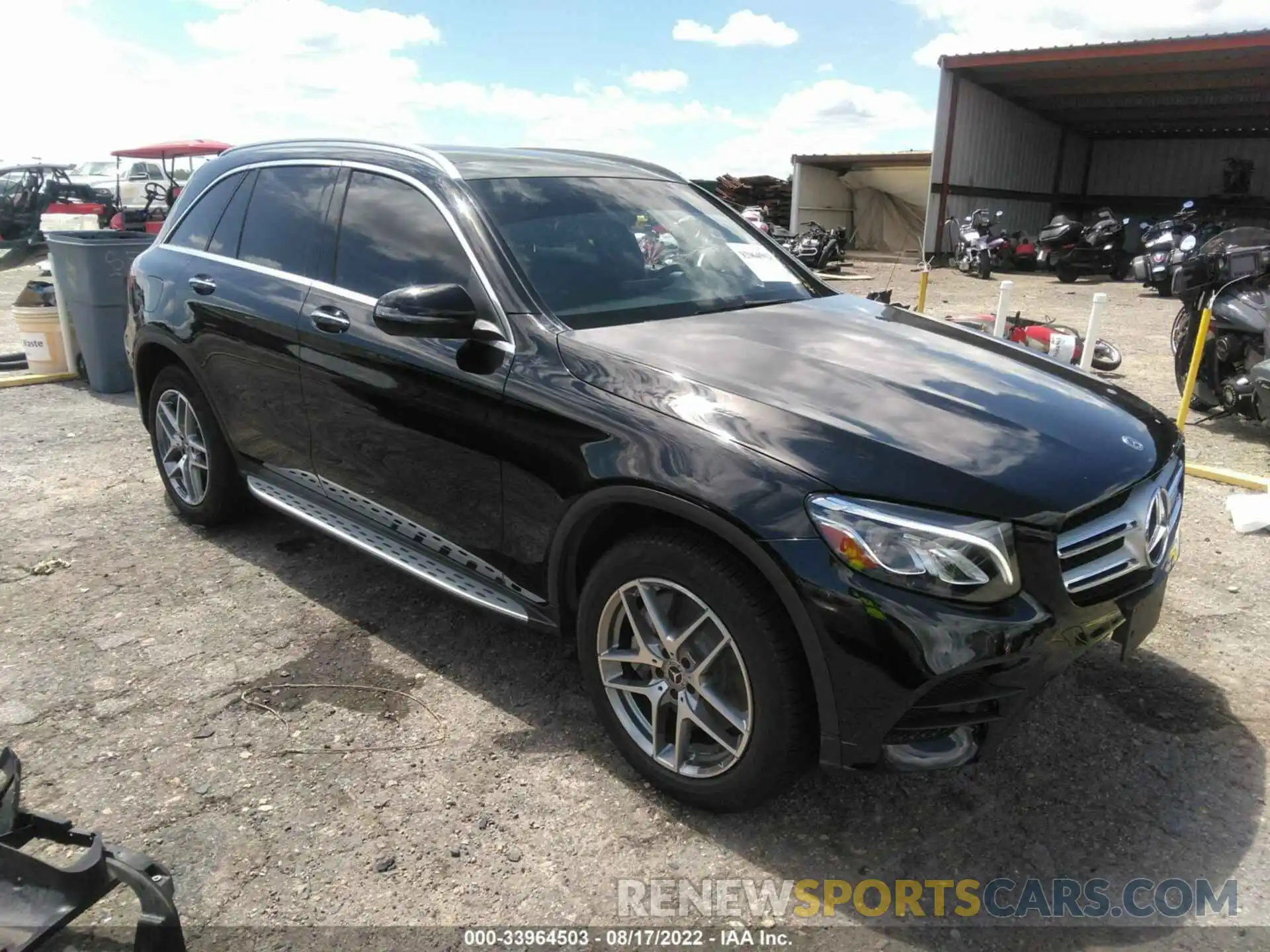 1 Photograph of a damaged car WDC0G4KB4KF668234 MERCEDES-BENZ GLC 2019