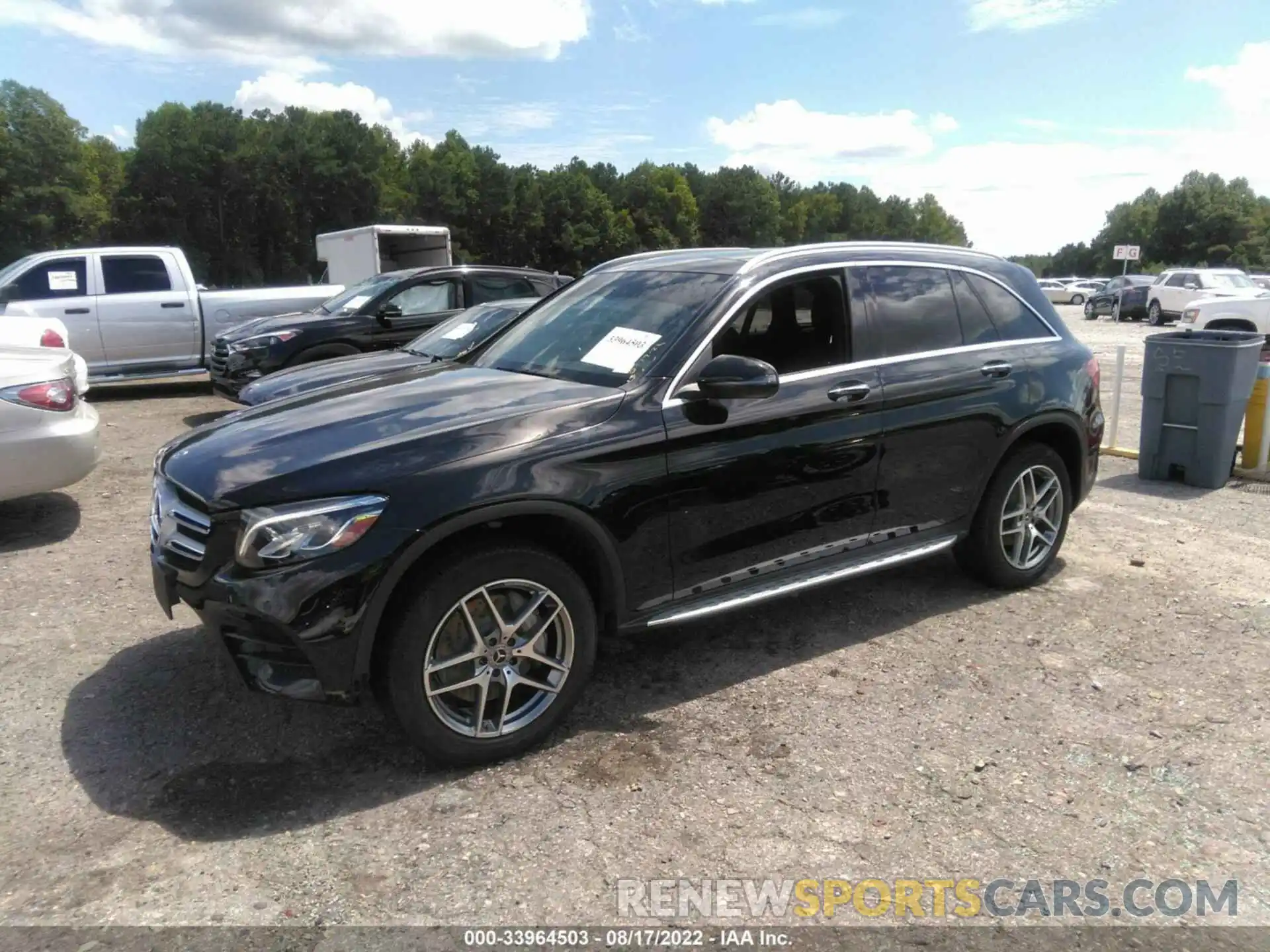 2 Photograph of a damaged car WDC0G4KB4KF668234 MERCEDES-BENZ GLC 2019