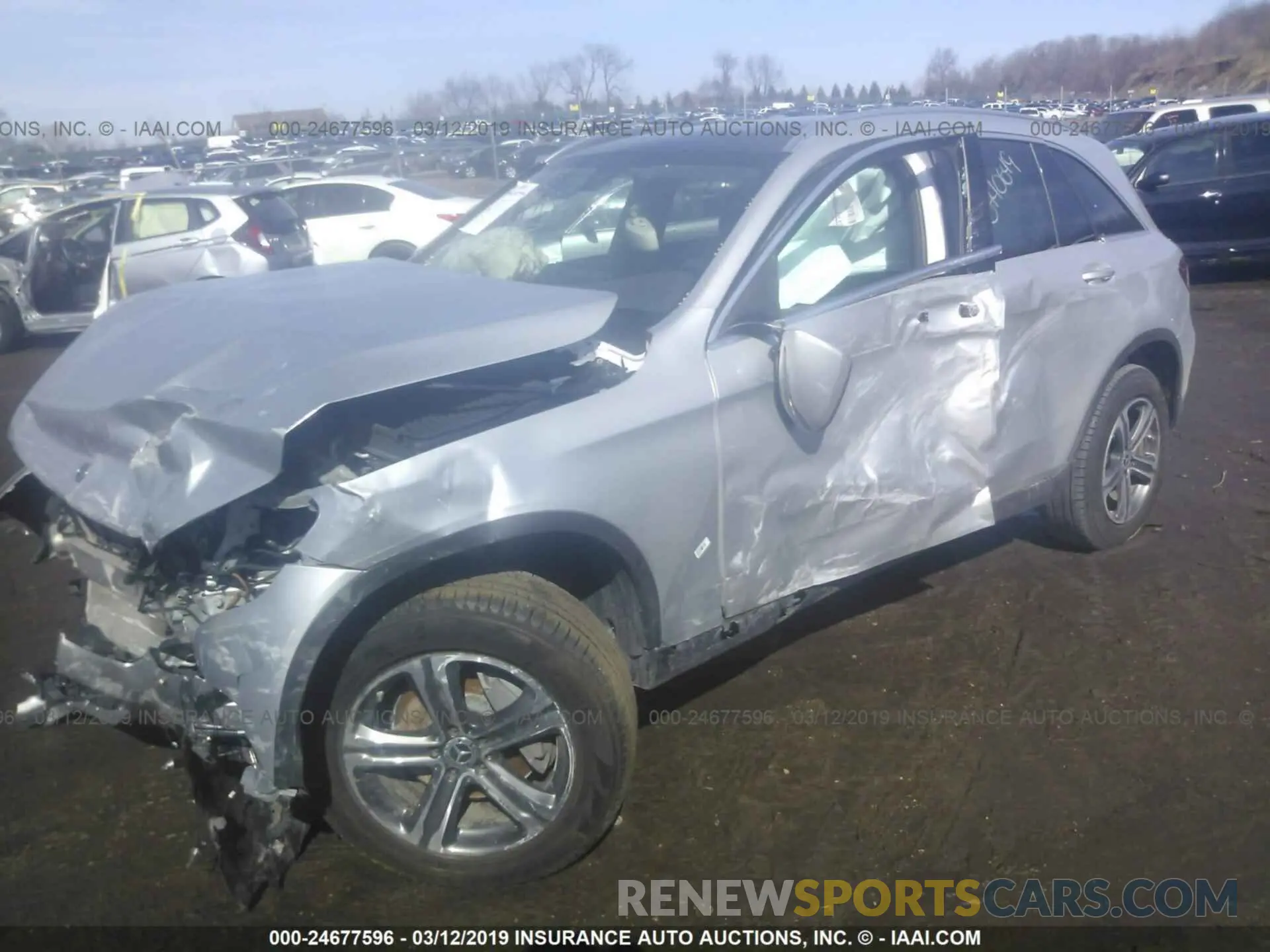2 Photograph of a damaged car WDC0G4KB4KV142028 MERCEDES-BENZ GLC 2019