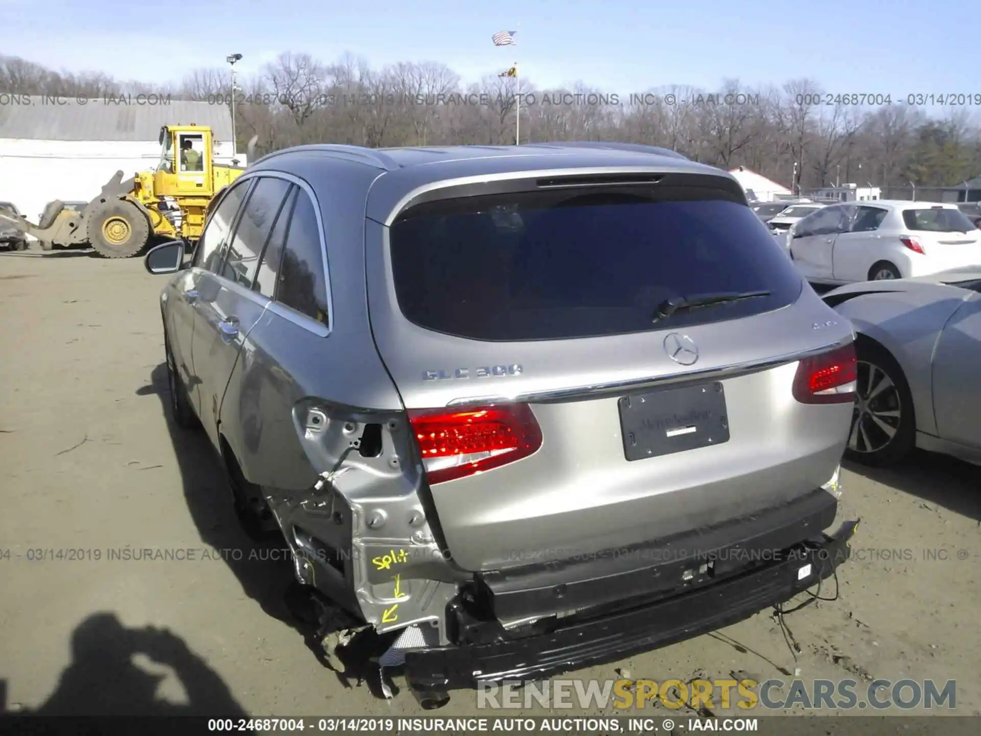 3 Photograph of a damaged car WDC0G4KB4KV153076 MERCEDES-BENZ GLC 2019