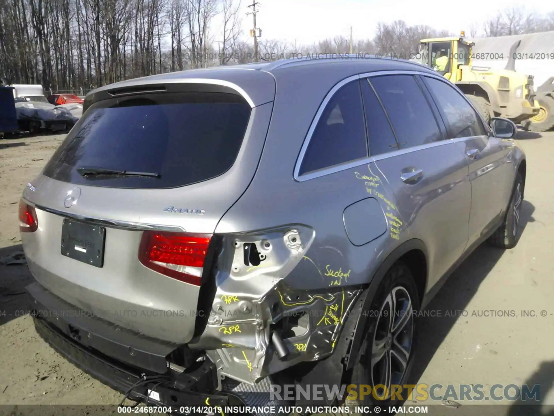 4 Photograph of a damaged car WDC0G4KB4KV153076 MERCEDES-BENZ GLC 2019