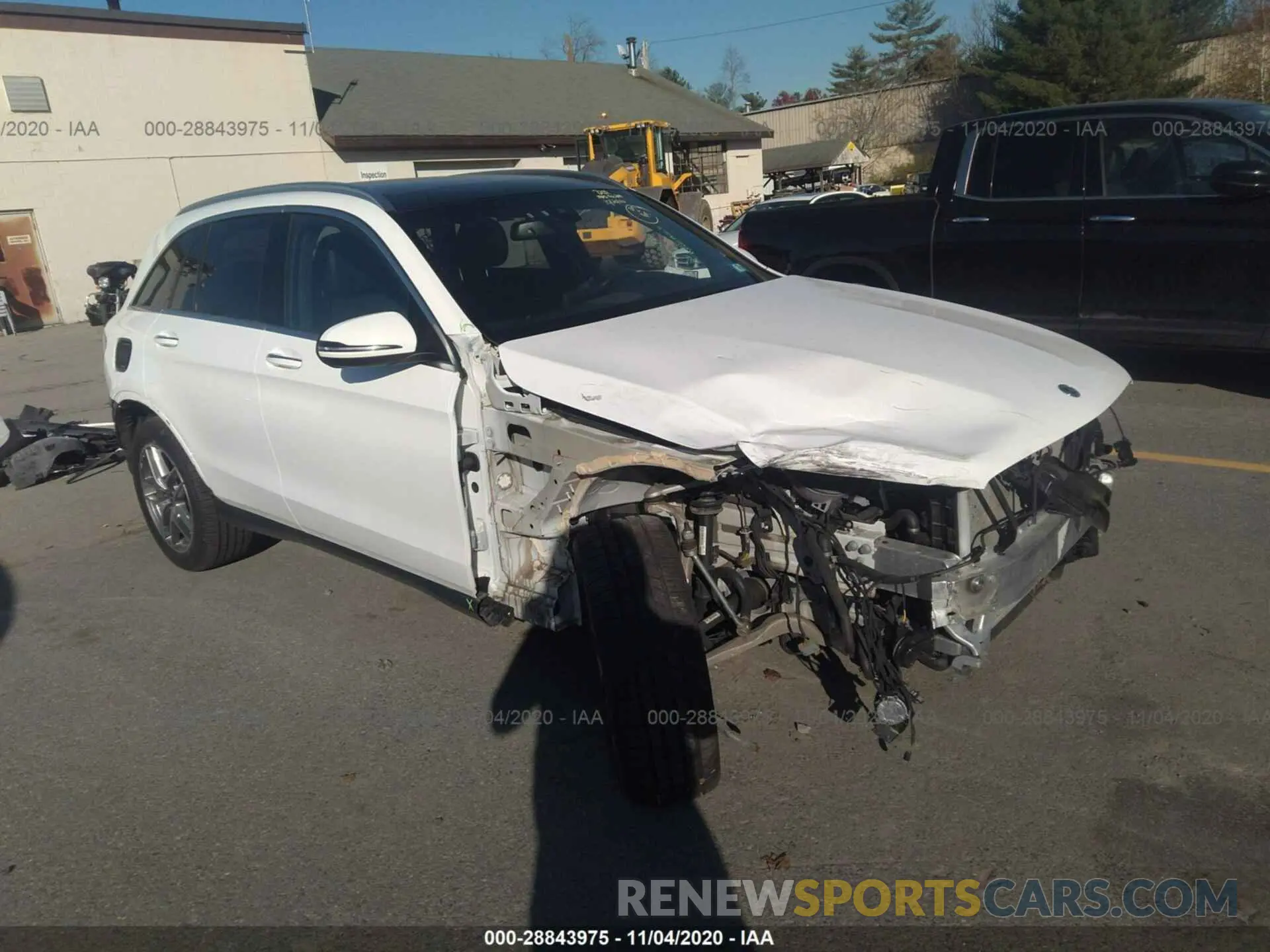 1 Photograph of a damaged car WDC0G4KB6KV144038 MERCEDES-BENZ GLC 2019