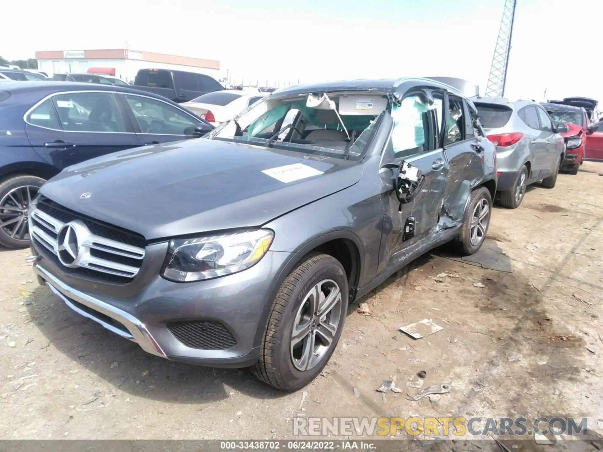 2 Photograph of a damaged car WDC0G4KB6KV150180 MERCEDES-BENZ GLC 2019