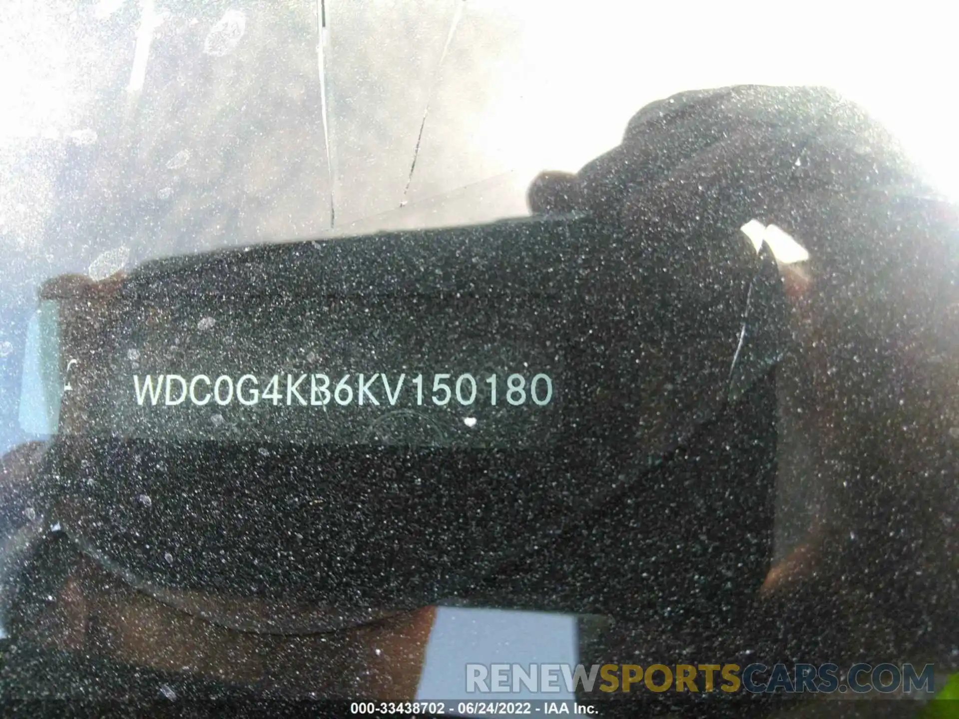 9 Photograph of a damaged car WDC0G4KB6KV150180 MERCEDES-BENZ GLC 2019