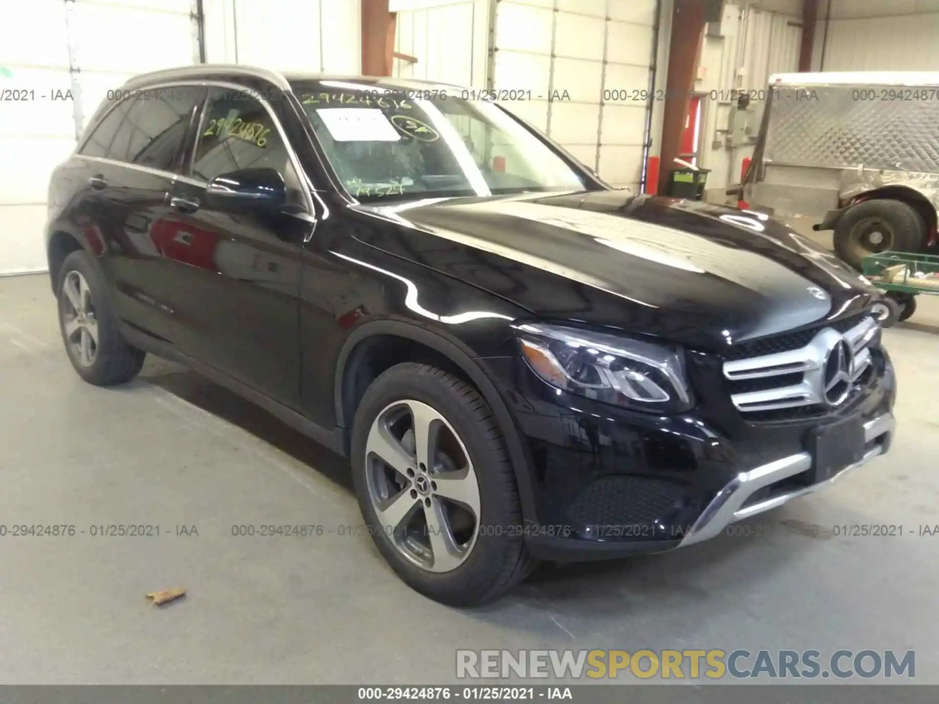 1 Photograph of a damaged car WDC0G4KB7KF506095 MERCEDES-BENZ GLC 2019