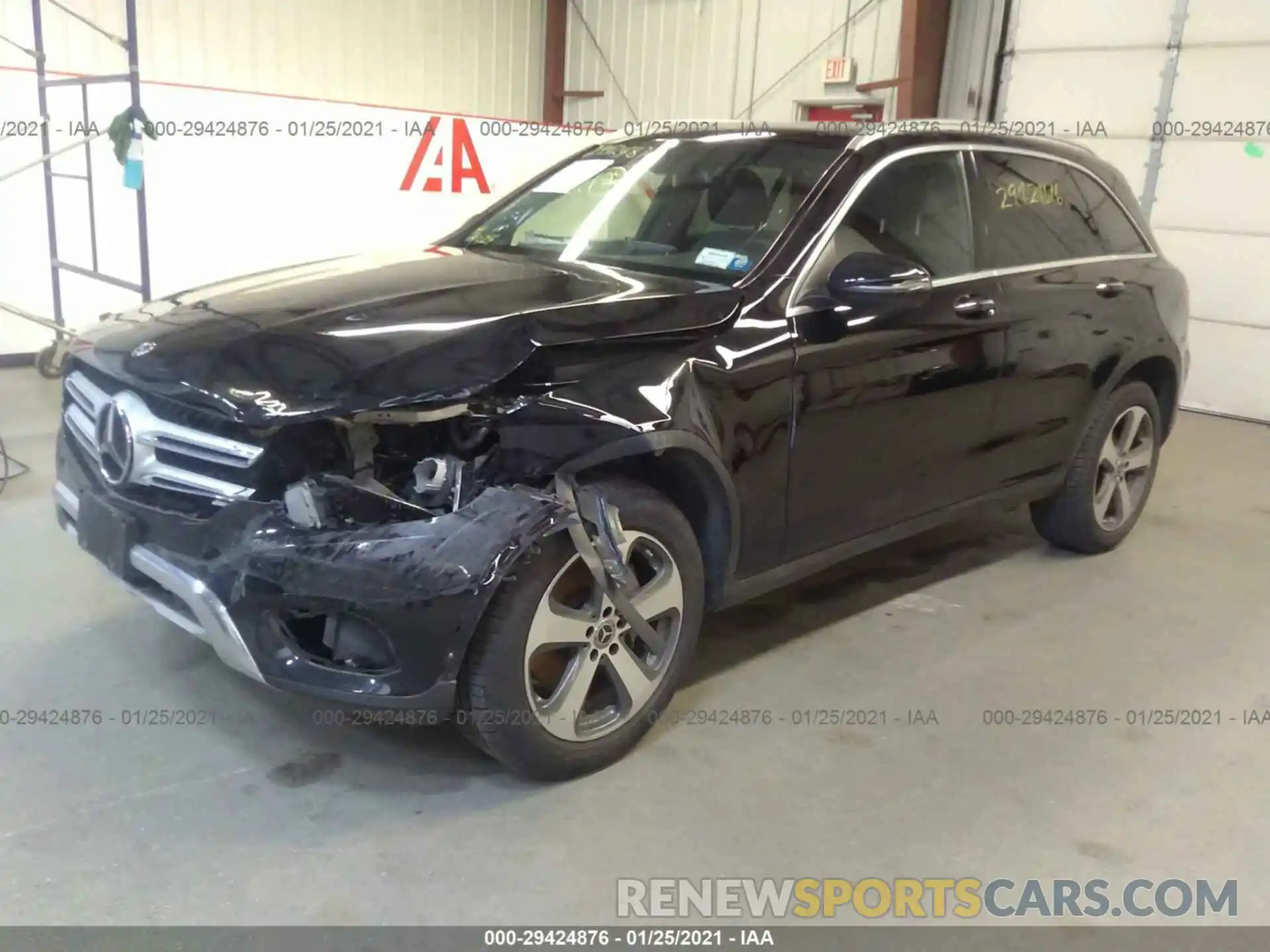 2 Photograph of a damaged car WDC0G4KB7KF506095 MERCEDES-BENZ GLC 2019