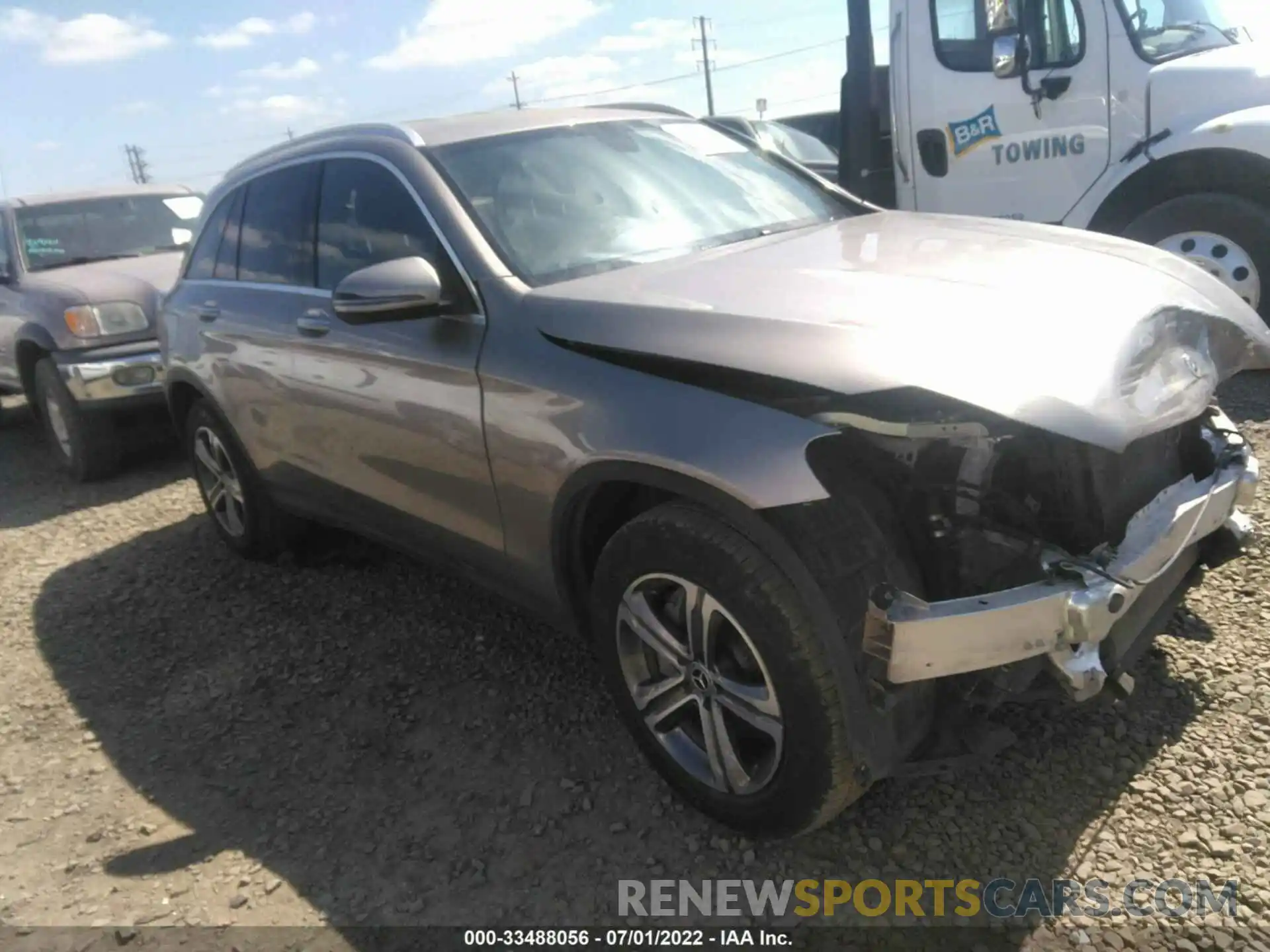 1 Photograph of a damaged car WDC0G4KB7KF642839 MERCEDES-BENZ GLC 2019