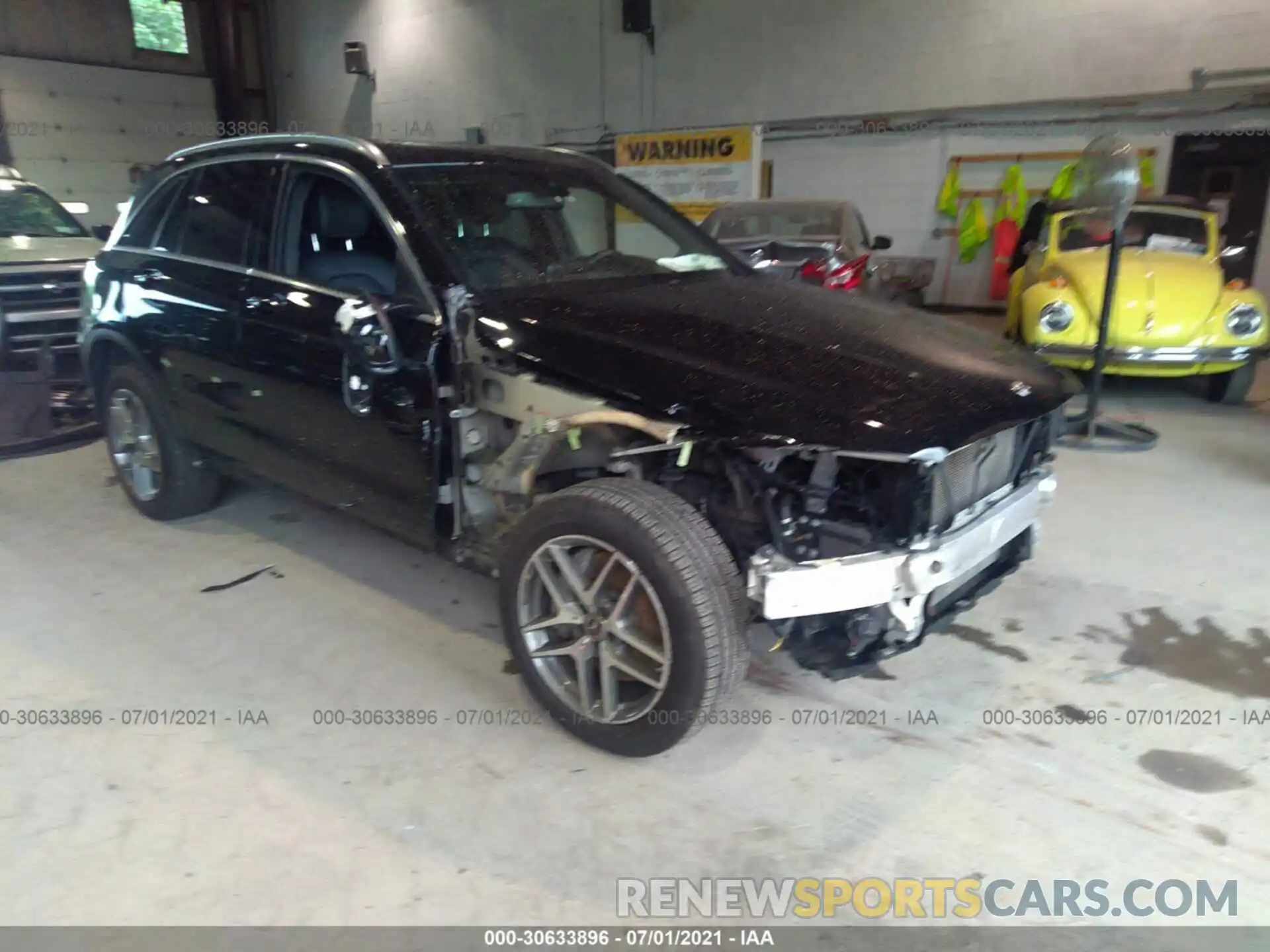 1 Photograph of a damaged car WDC0G4KB7KV127779 MERCEDES-BENZ GLC 2019