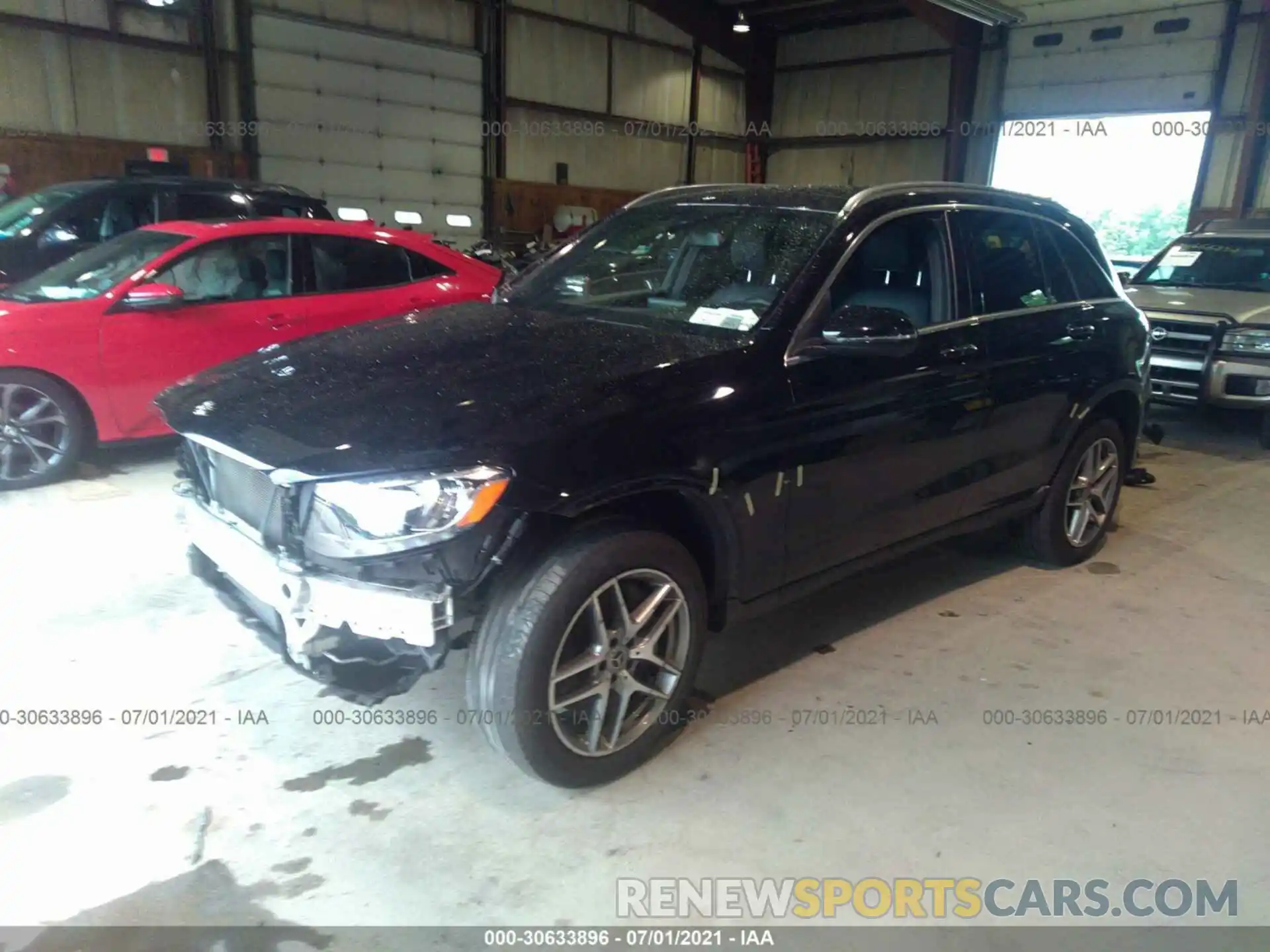 2 Photograph of a damaged car WDC0G4KB7KV127779 MERCEDES-BENZ GLC 2019