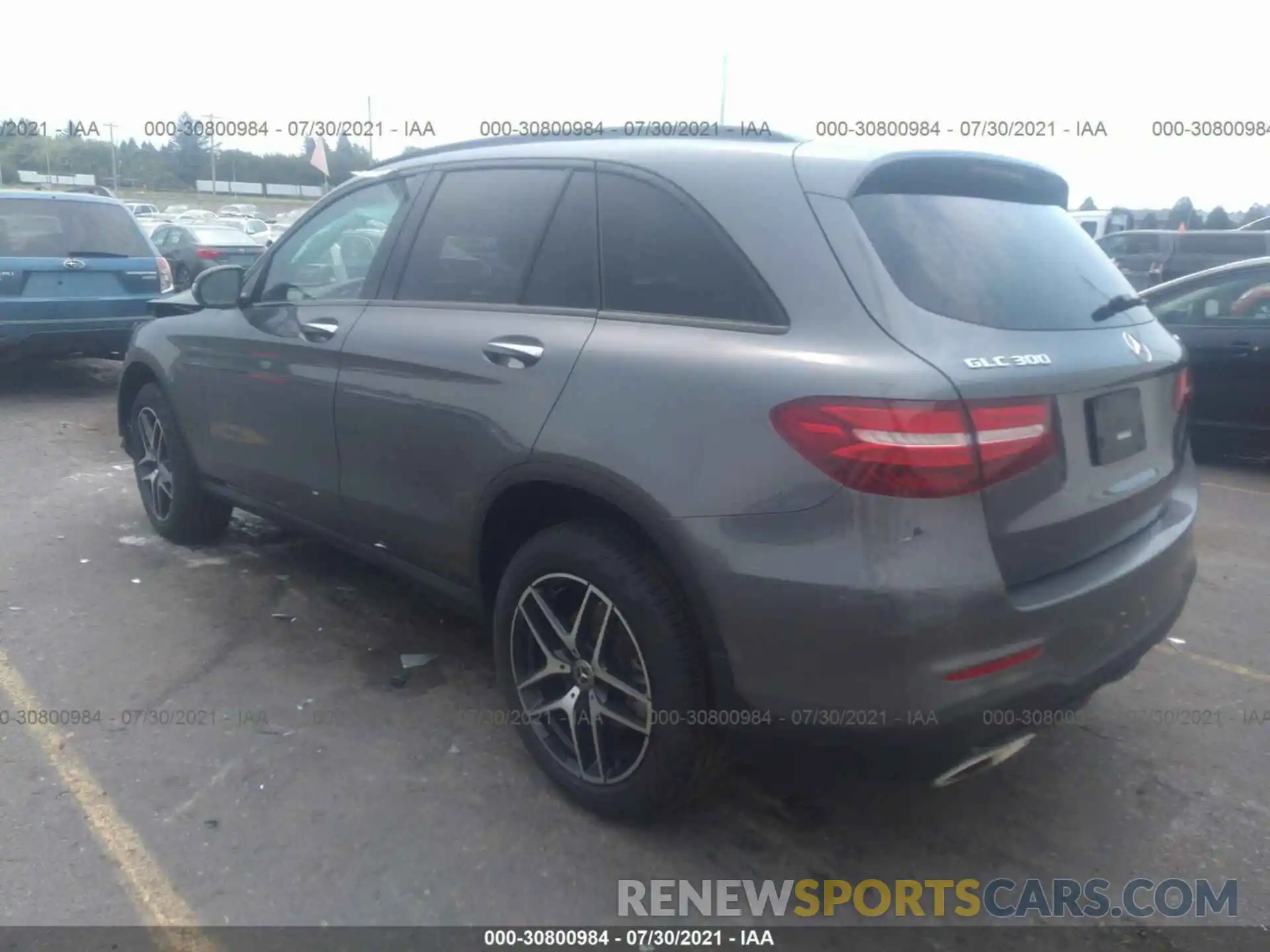 3 Photograph of a damaged car WDC0G4KB7KV187951 MERCEDES-BENZ GLC 2019