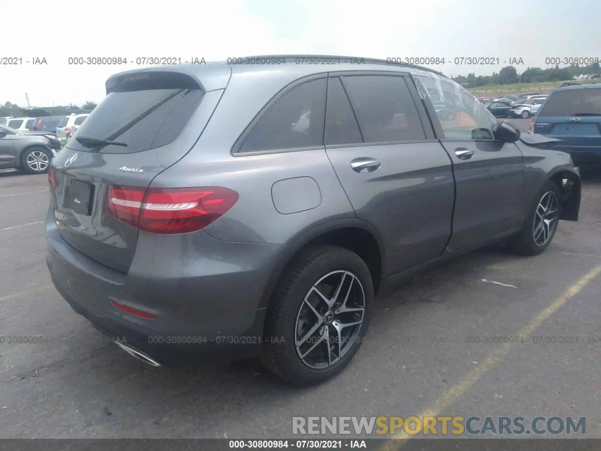 4 Photograph of a damaged car WDC0G4KB7KV187951 MERCEDES-BENZ GLC 2019