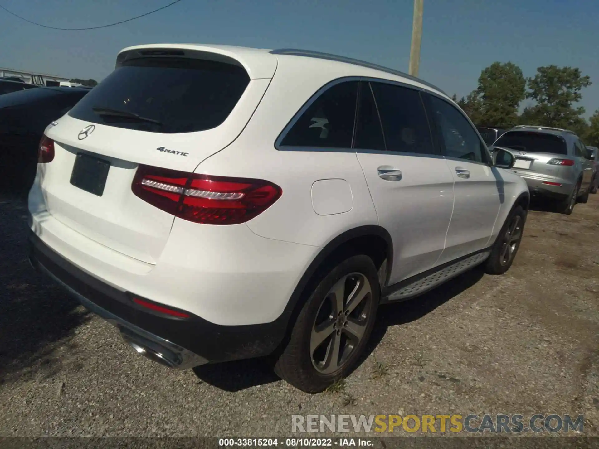 4 Photograph of a damaged car WDC0G4KB8KF661819 MERCEDES-BENZ GLC 2019