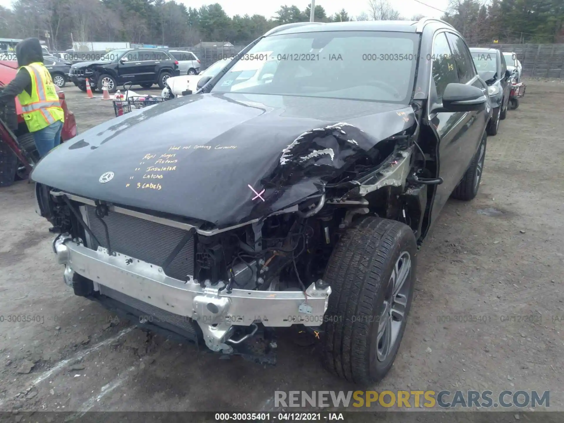 6 Photograph of a damaged car WDC0G4KB9KF639215 MERCEDES-BENZ GLC 2019