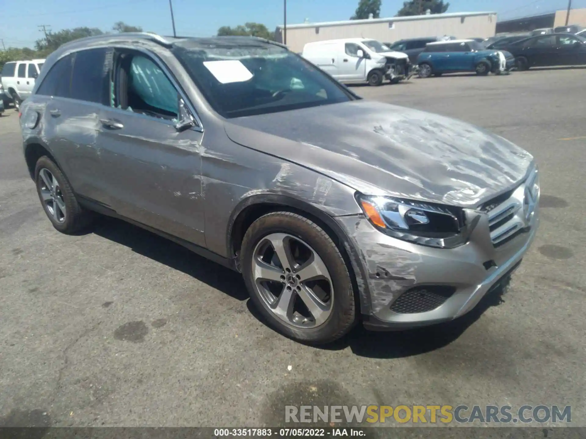 1 Photograph of a damaged car WDC0G4KB9KV129419 MERCEDES-BENZ GLC 2019