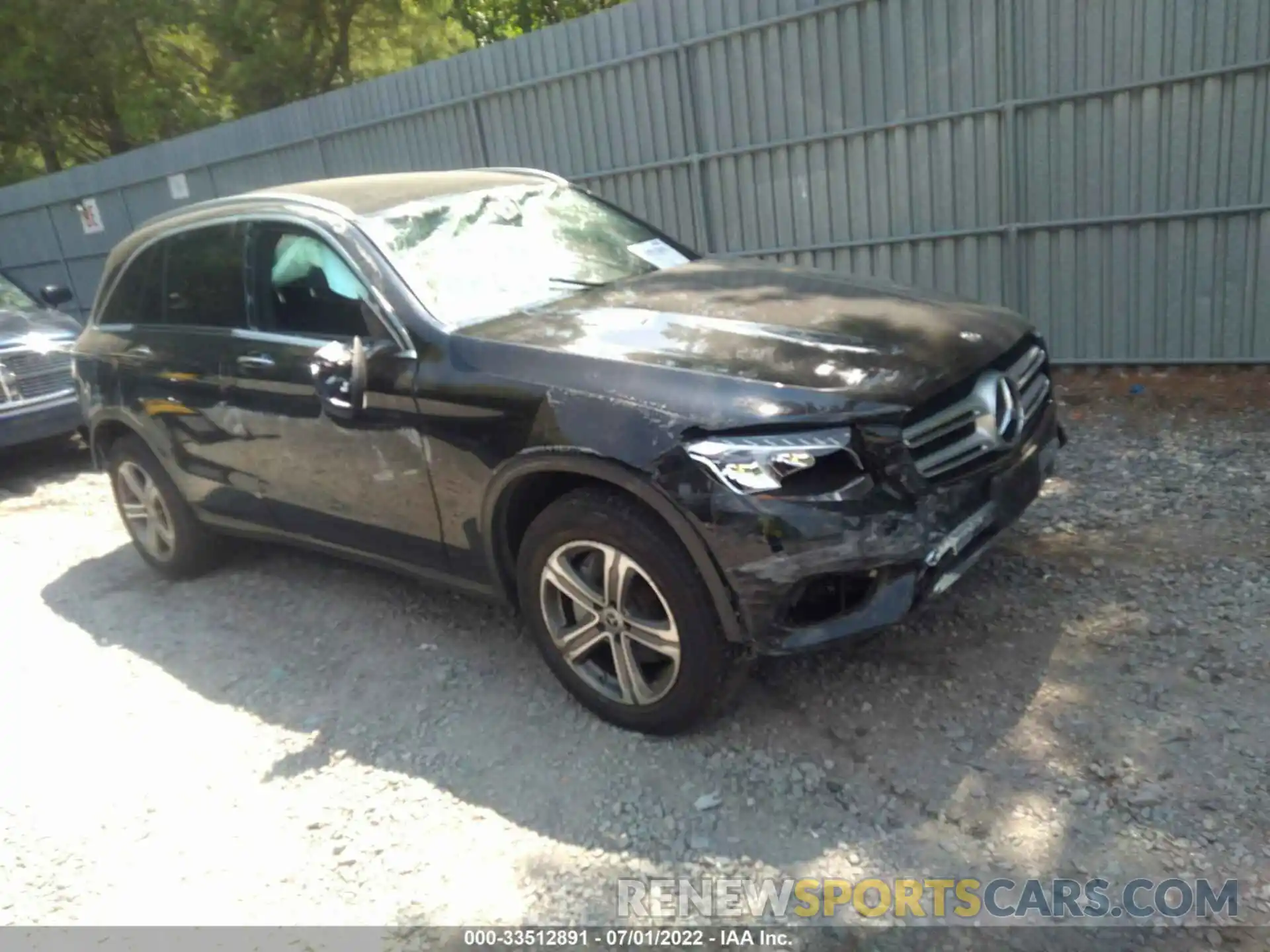 1 Photograph of a damaged car WDC0G4KBXKV121507 MERCEDES-BENZ GLC 2019