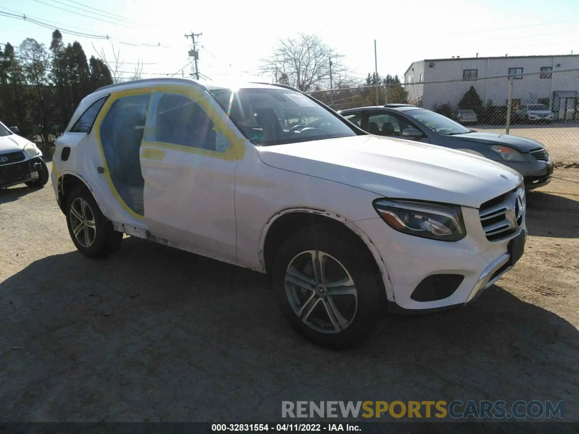 1 Photograph of a damaged car WDC0G4KBXKV181366 MERCEDES-BENZ GLC 2019