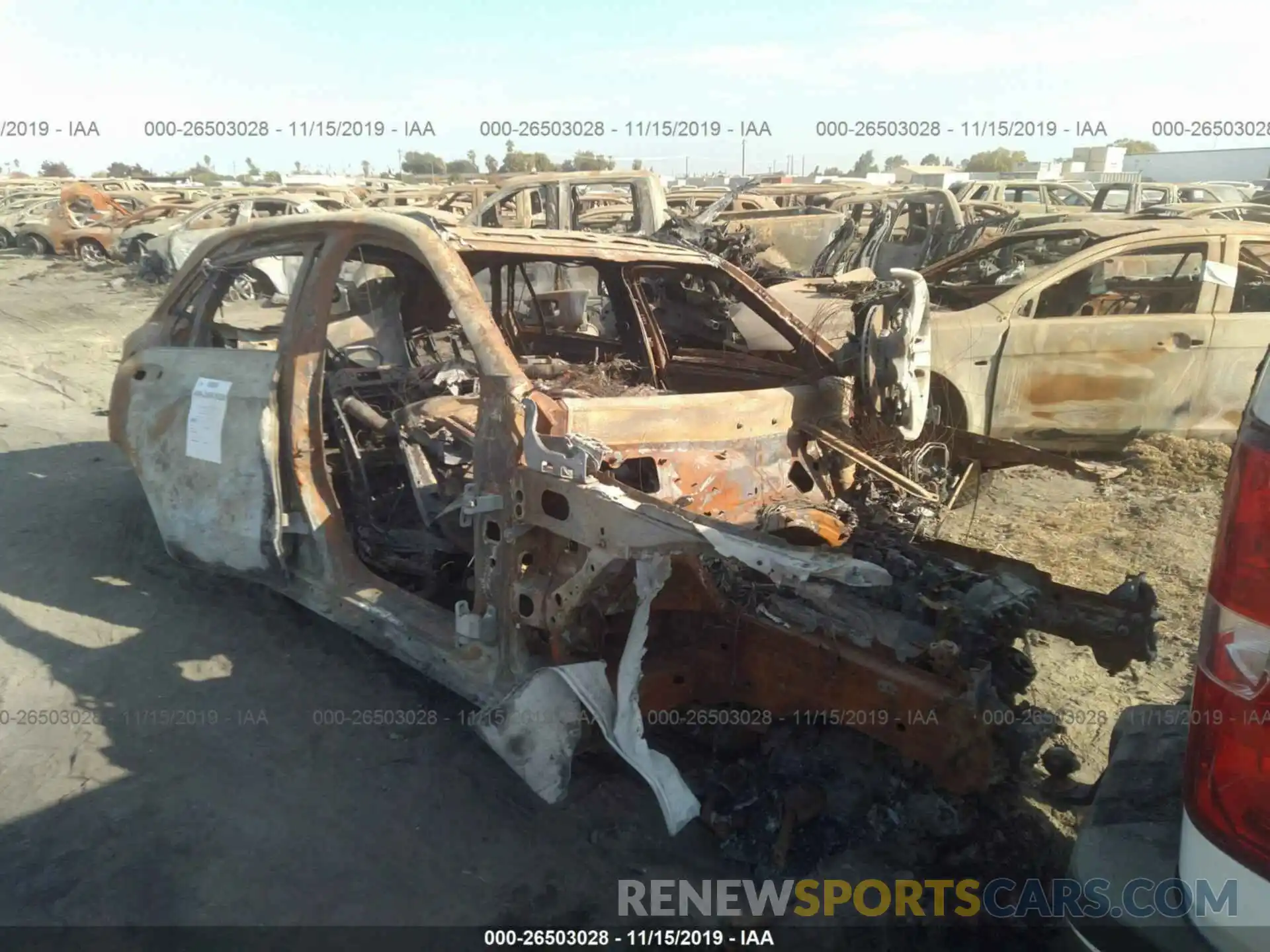 1 Photograph of a damaged car WDC0G5EB6KF605458 MERCEDES-BENZ GLC 2019