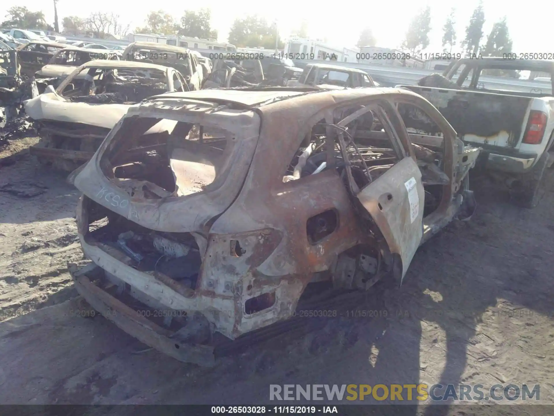 4 Photograph of a damaged car WDC0G5EB6KF605458 MERCEDES-BENZ GLC 2019