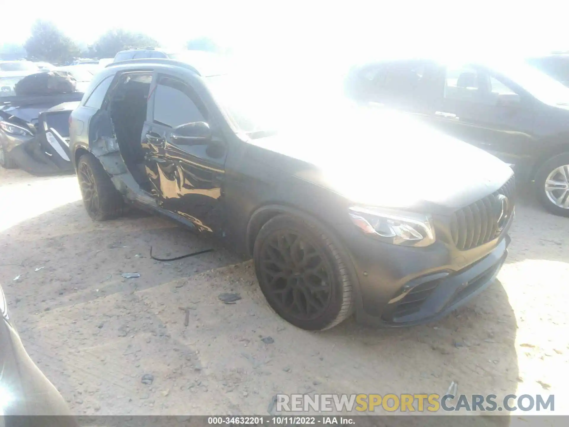 1 Photograph of a damaged car WDC0G8JB4KF488308 MERCEDES-BENZ GLC 2019