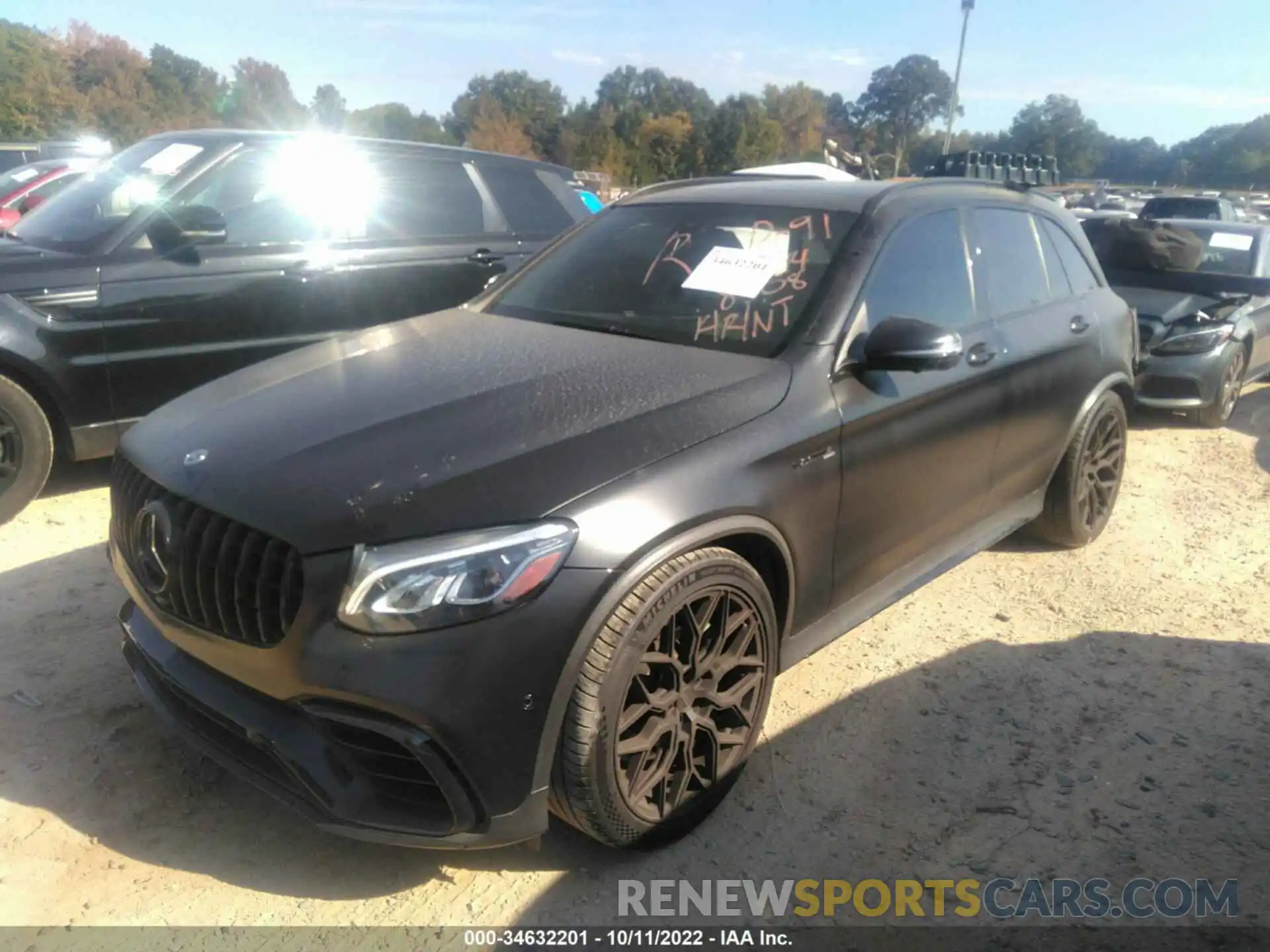 2 Photograph of a damaged car WDC0G8JB4KF488308 MERCEDES-BENZ GLC 2019