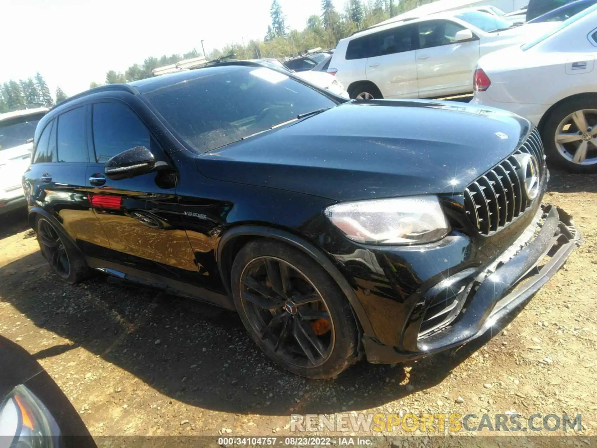 1 Photograph of a damaged car WDC0G8JB9KF494749 MERCEDES-BENZ GLC 2019