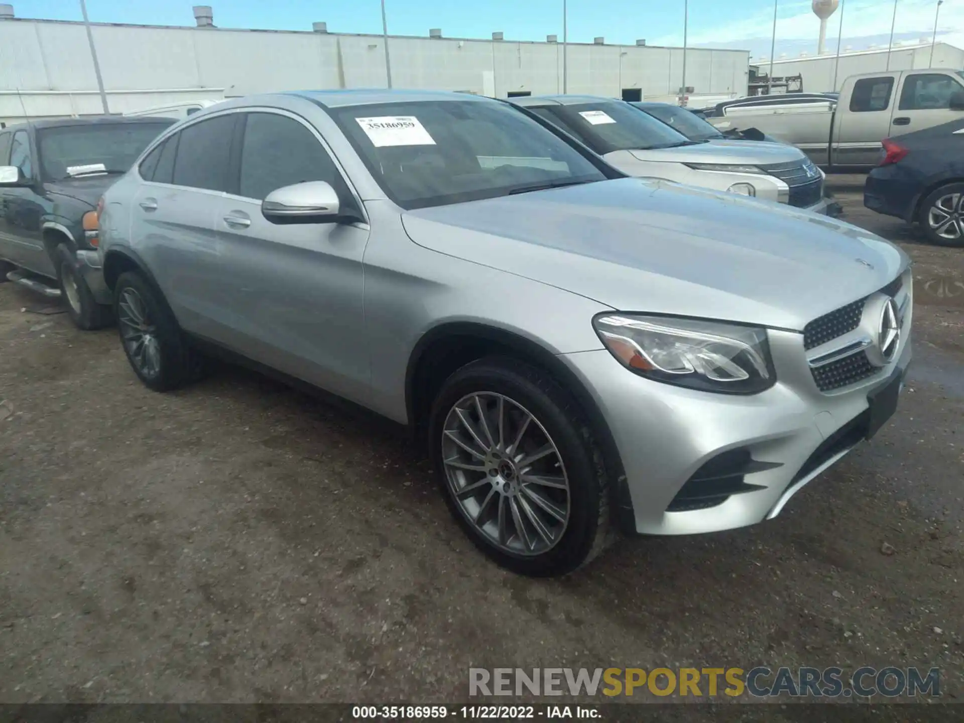 1 Photograph of a damaged car WDC0J4KBXKF497264 MERCEDES-BENZ GLC 2019