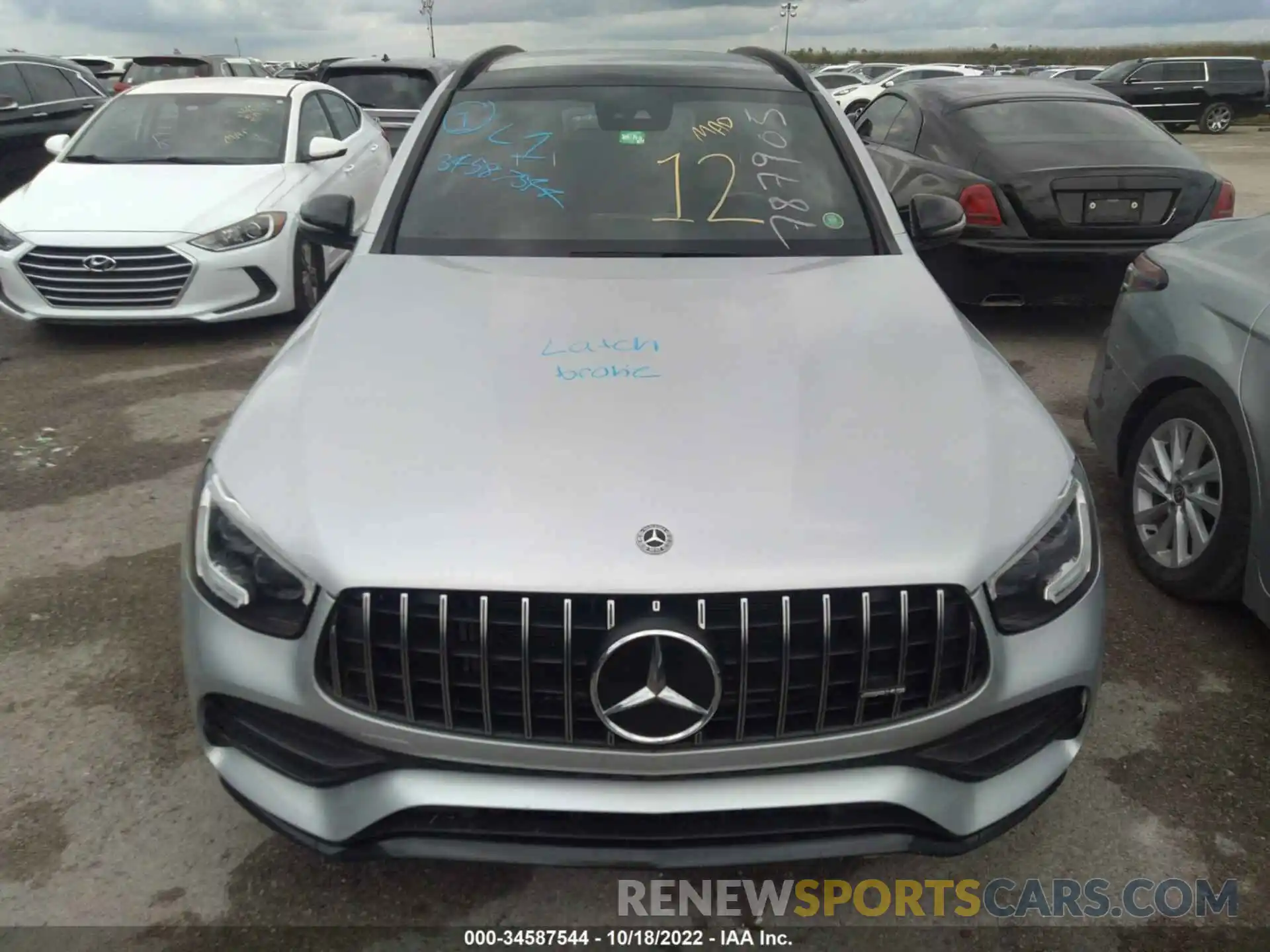 6 Photograph of a damaged car W1N0G6EB7LF787905 MERCEDES-BENZ GLC 2020