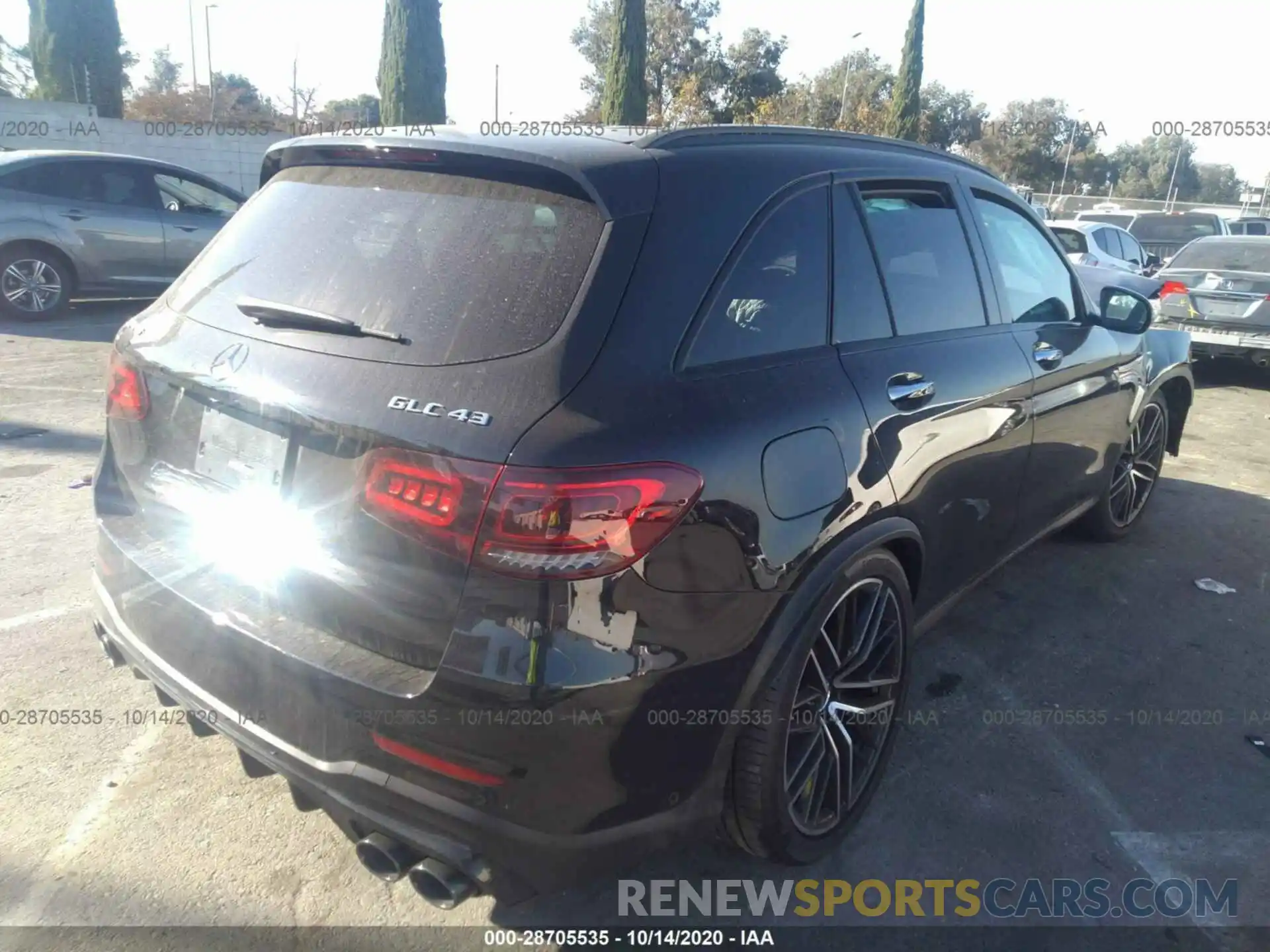 4 Photograph of a damaged car W1N0G6EB8LF763919 MERCEDES-BENZ GLC 2020