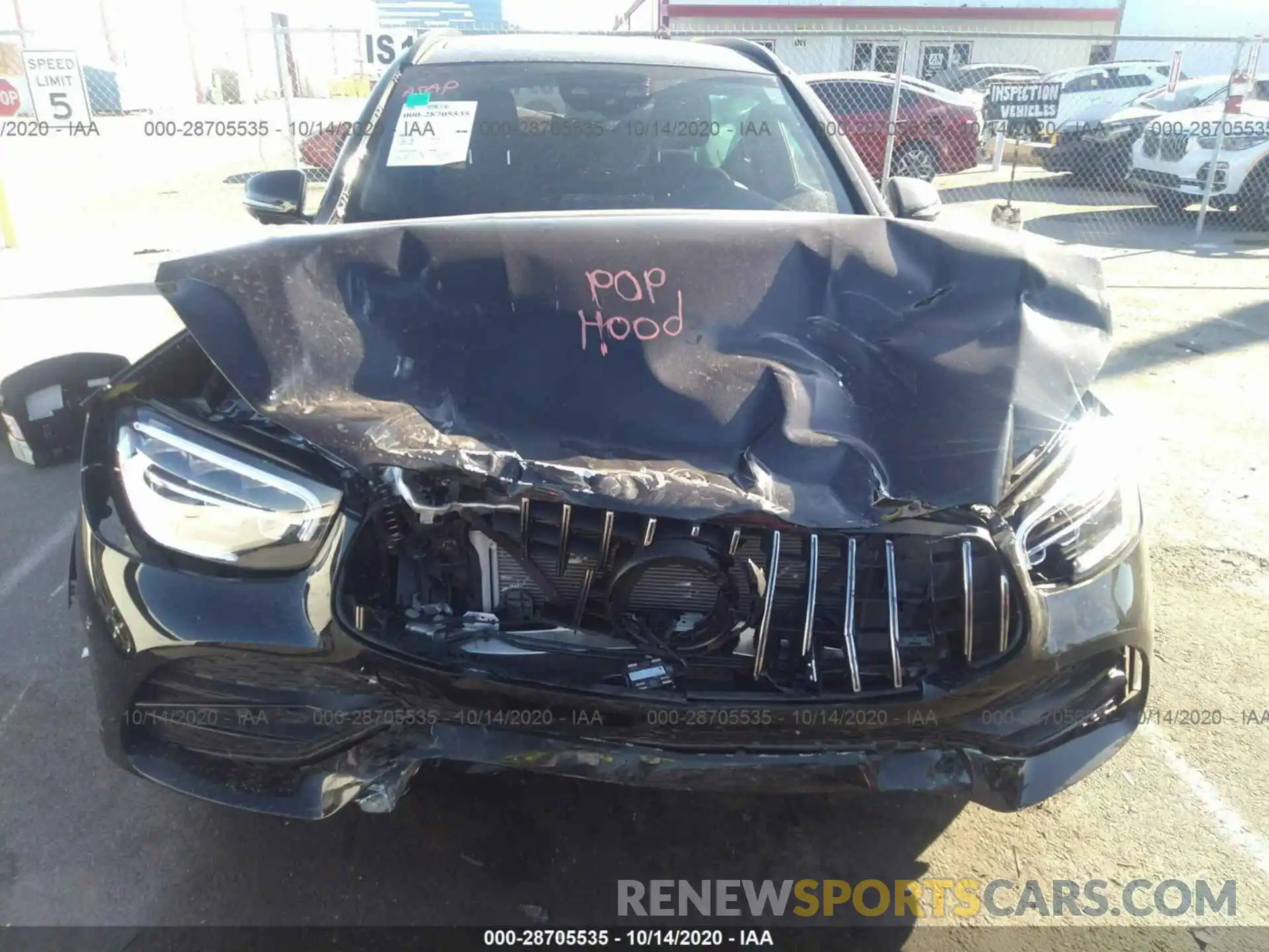 6 Photograph of a damaged car W1N0G6EB8LF763919 MERCEDES-BENZ GLC 2020