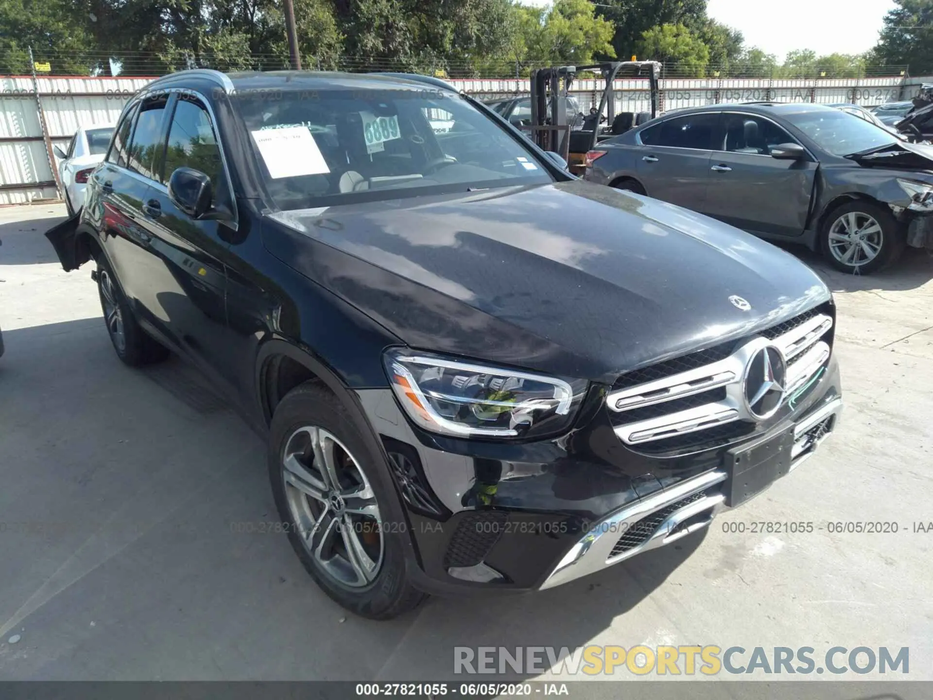 1 Photograph of a damaged car W1N0G8DB1LF771146 MERCEDES-BENZ GLC 2020