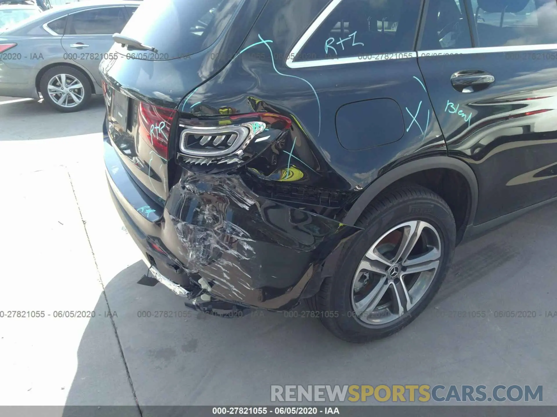 6 Photograph of a damaged car W1N0G8DB1LF771146 MERCEDES-BENZ GLC 2020