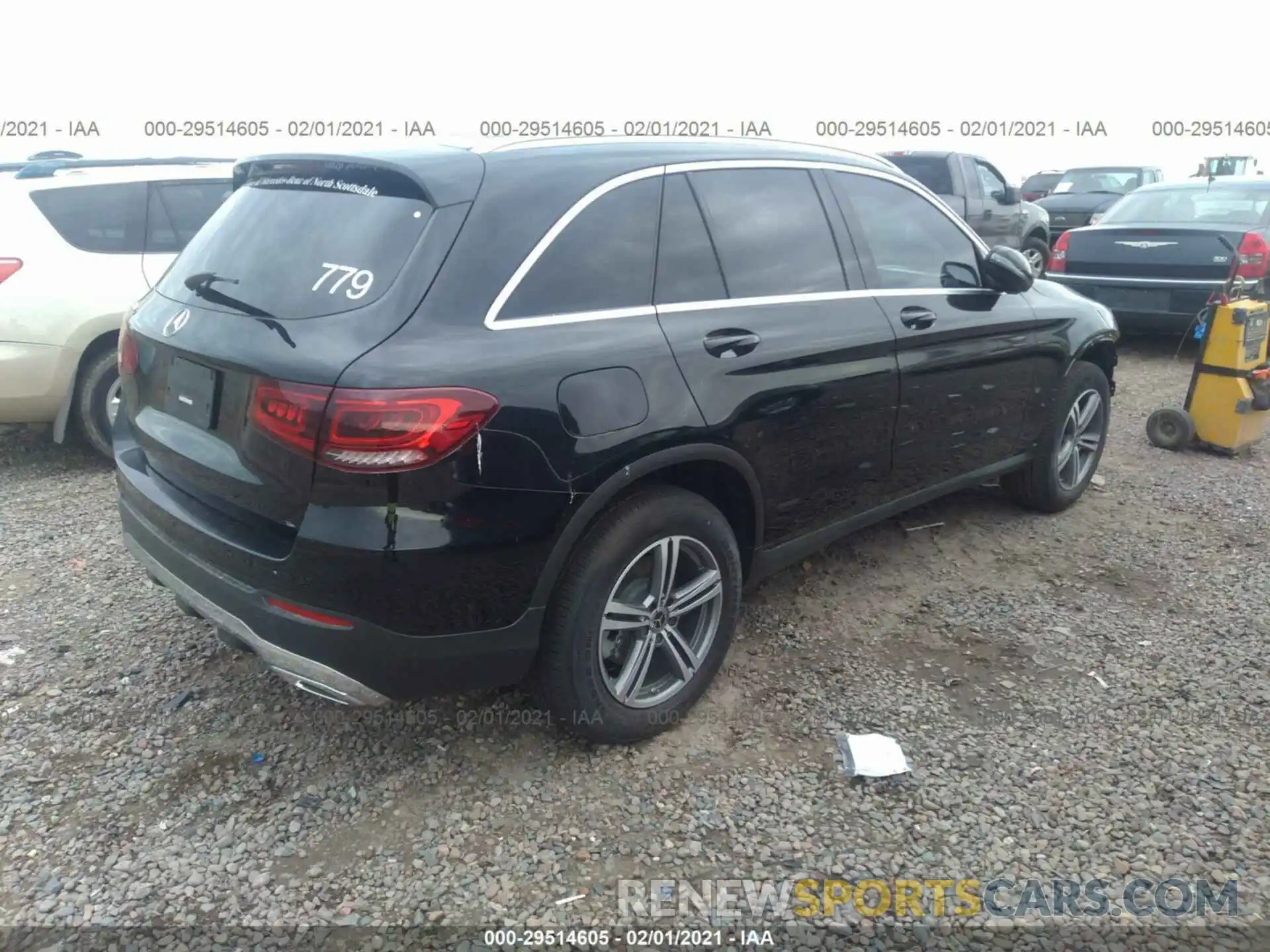 4 Photograph of a damaged car W1N0G8DB2LF759779 MERCEDES-BENZ GLC 2020