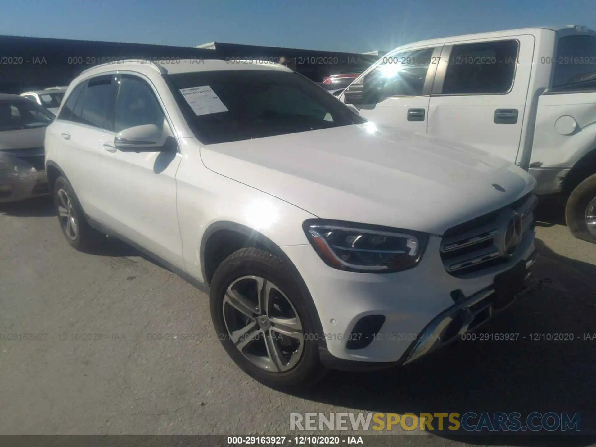 1 Photograph of a damaged car W1N0G8DB6LF832894 MERCEDES-BENZ GLC 2020